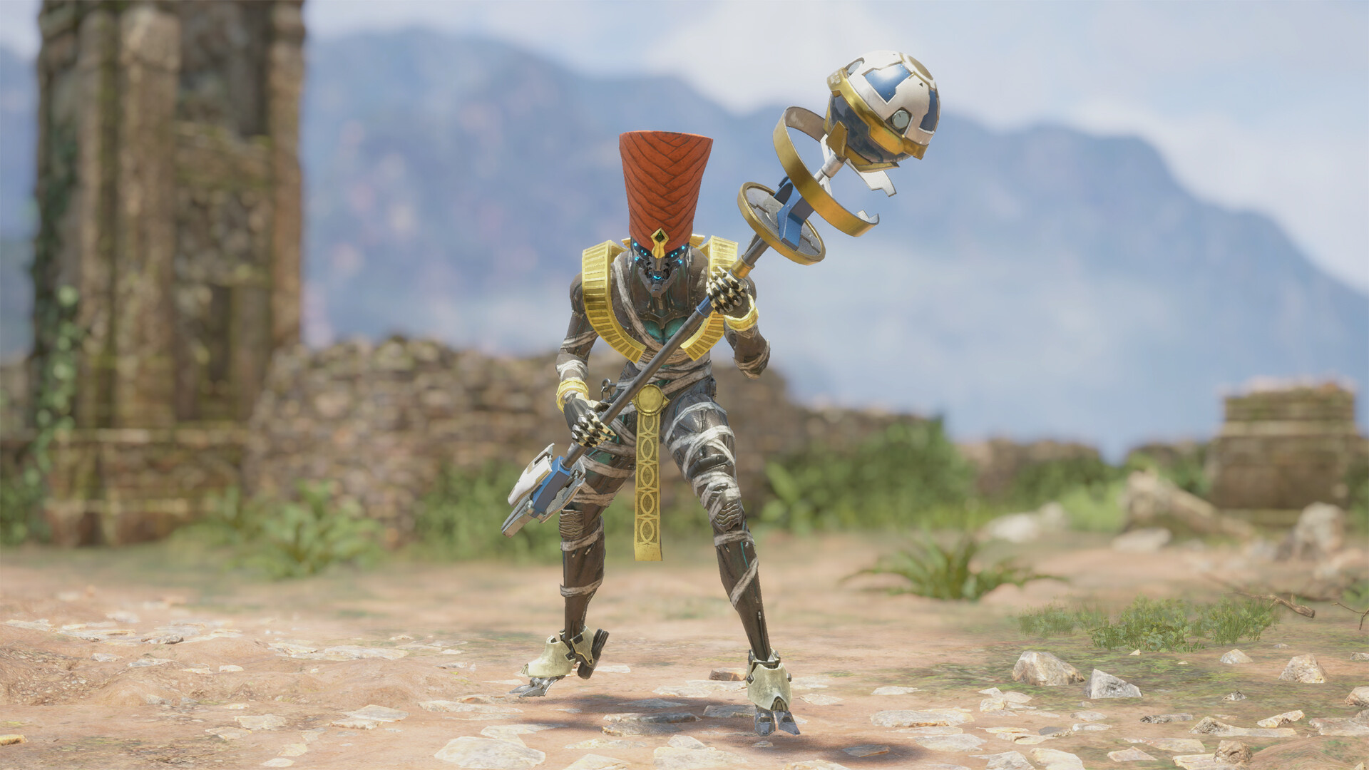 Exoprimal - Witchdoctor Alpha Overlord Set screenshot 1