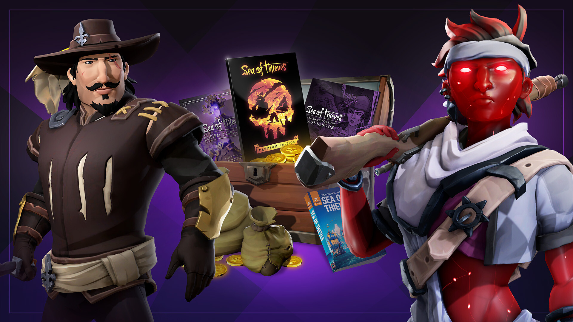 Sea of Thieves gold bags and edition bonuses, useful for separating cosmetics from practical progression
