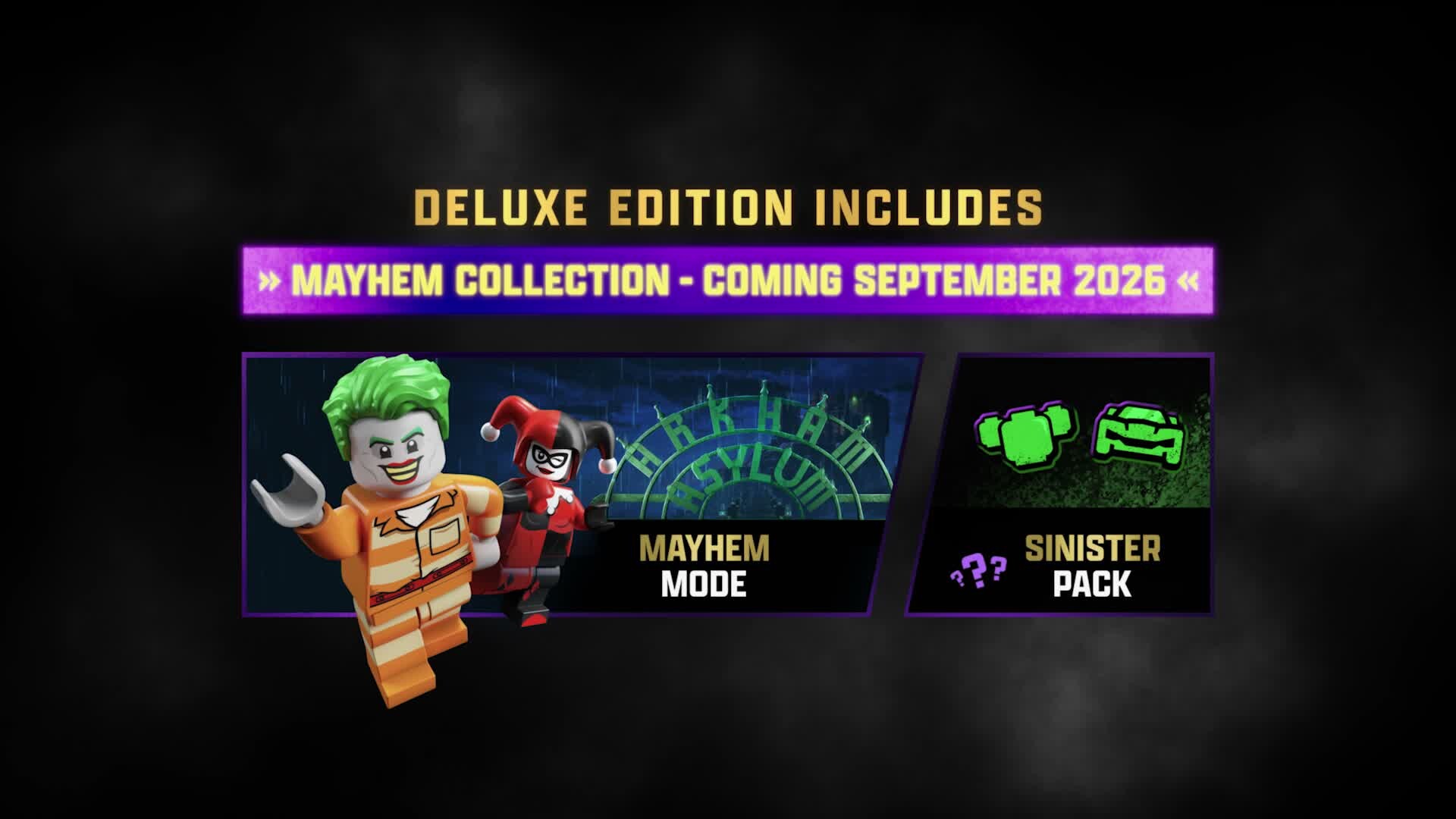 Deluxe Edition trailer image for LEGO Batman: Legacy of the Dark Knight