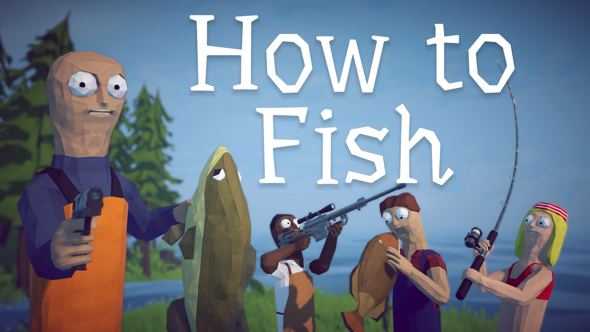 Official How to Fish release trailer gameplay image