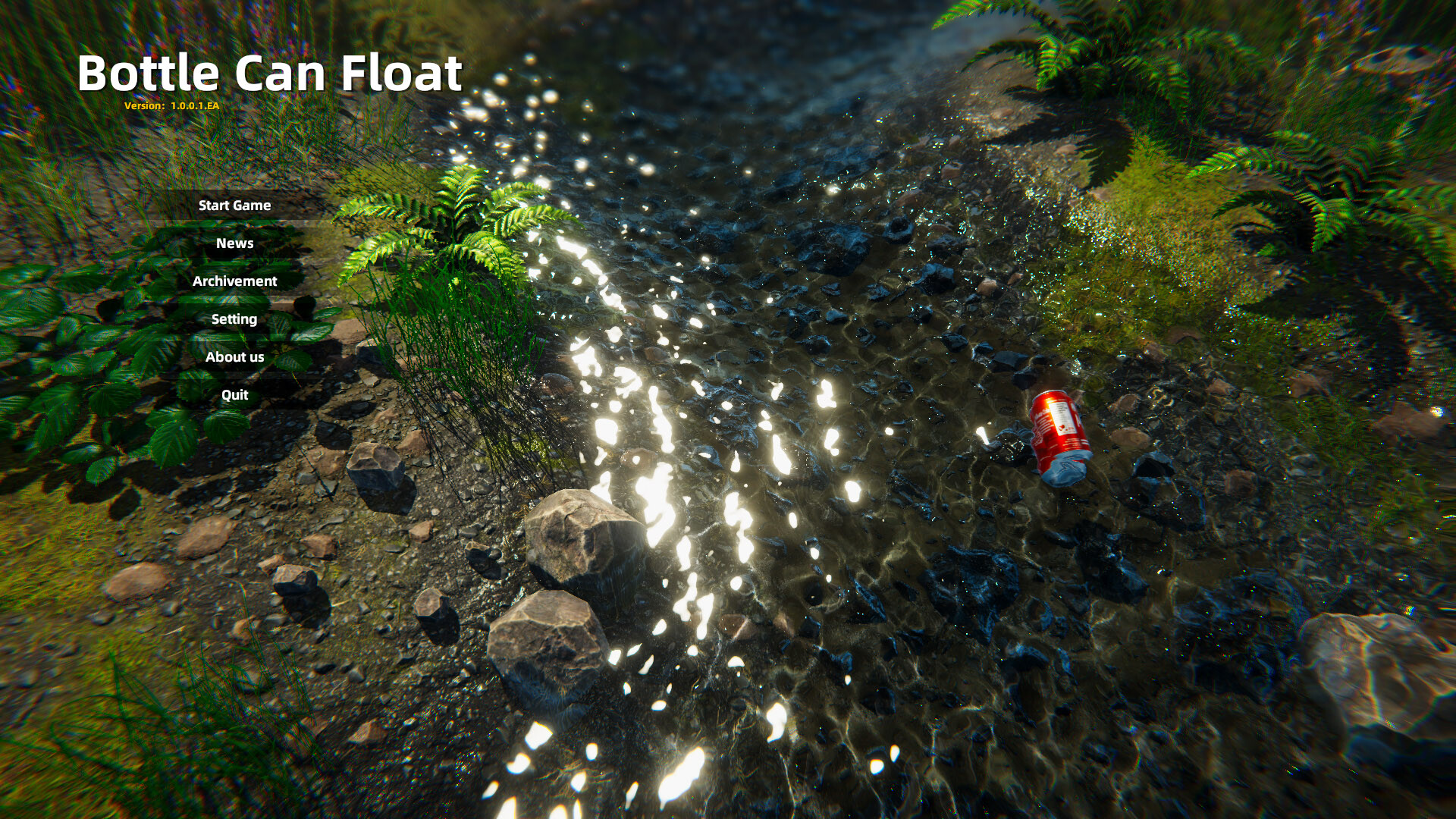 Bottle Can Float screenshot 1