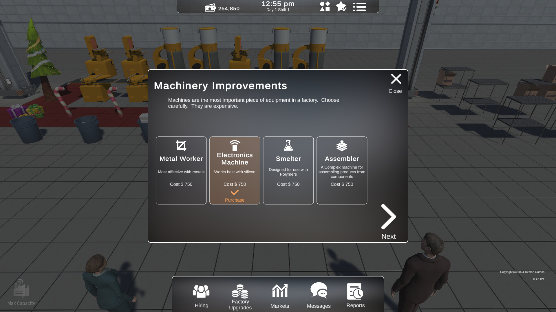 Max Capacity screenshot 3