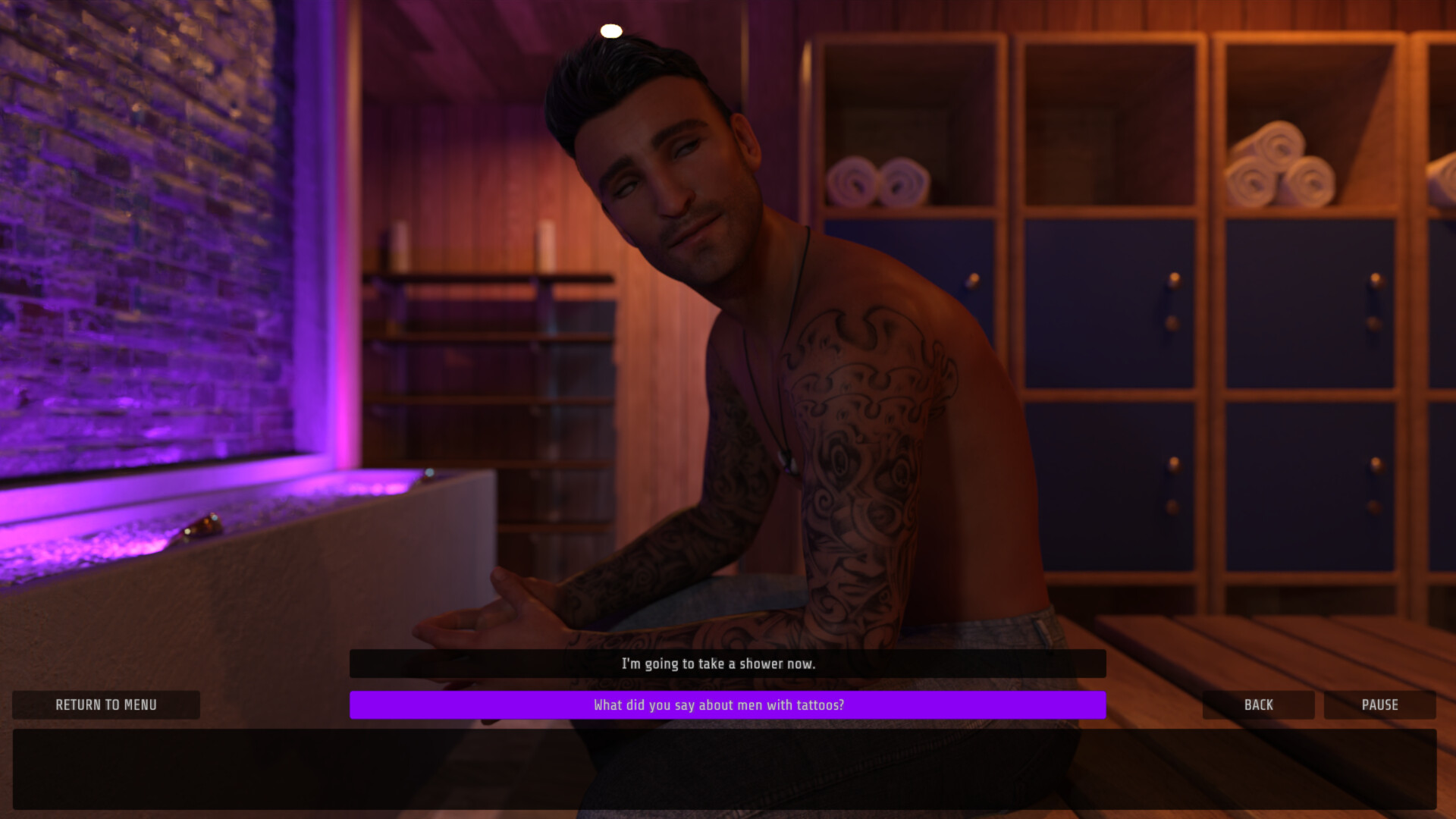 Sex Play - The Sauna screenshot 1