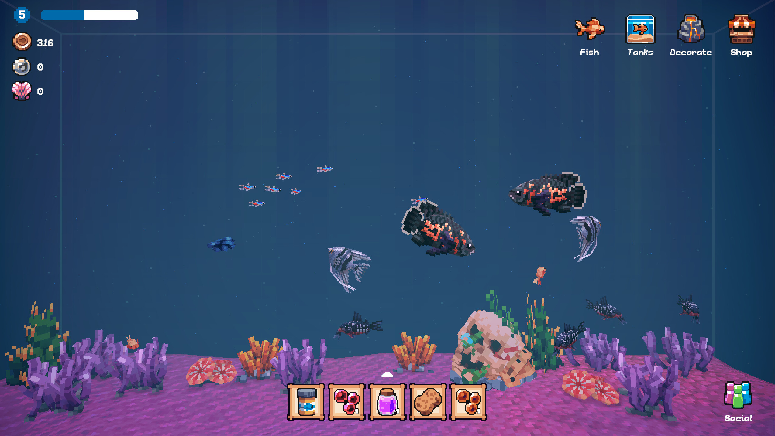 Tiny Aquarium screenshot 5