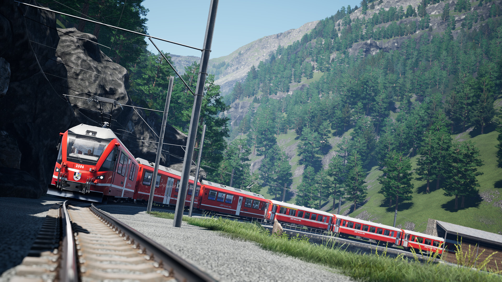 Train Sim World® 4: Berninalinie: Tirano - Ospizio Bernina Route Add-On screenshot 10