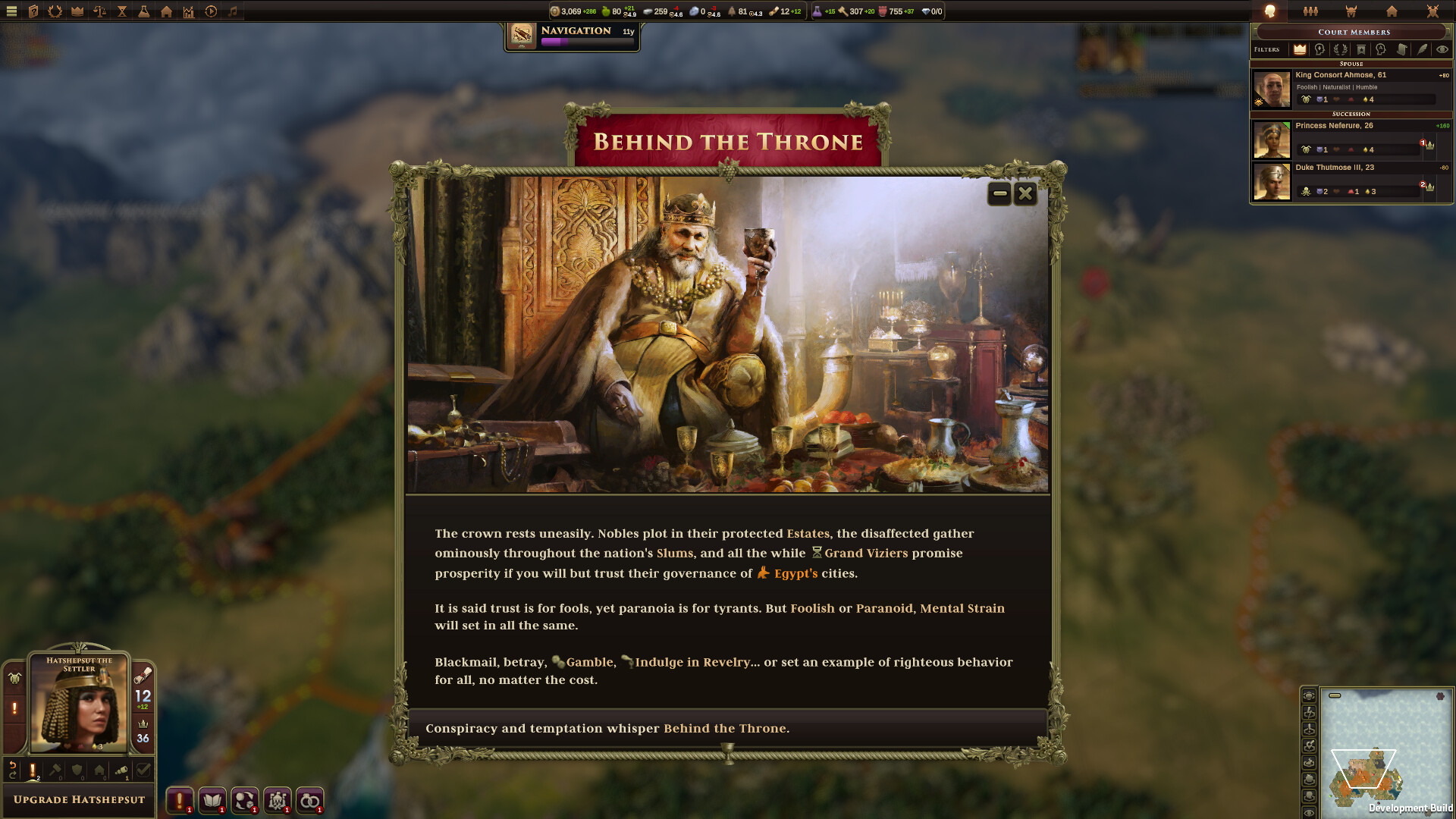 Old World - Behind the Throne screenshot 2