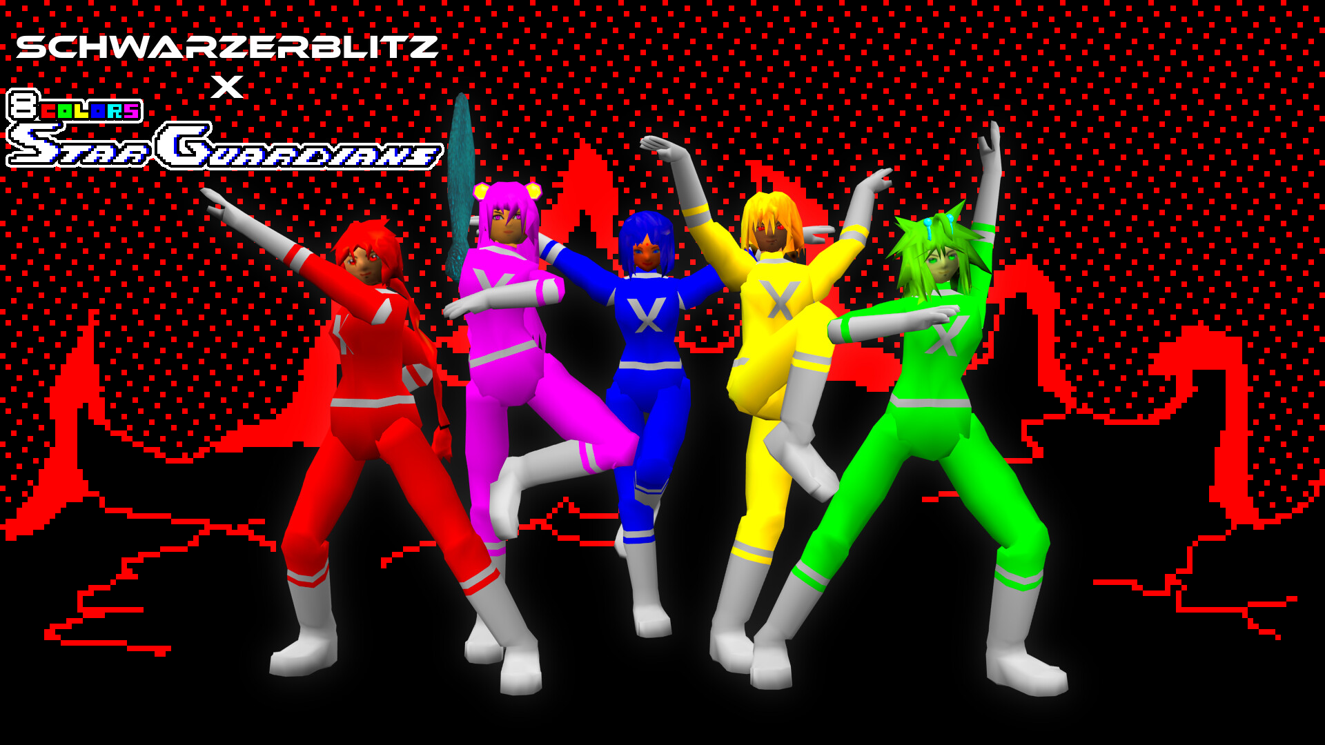 Schwarzerblitz - 8-Colors Star Guardians Collaboration Costumes