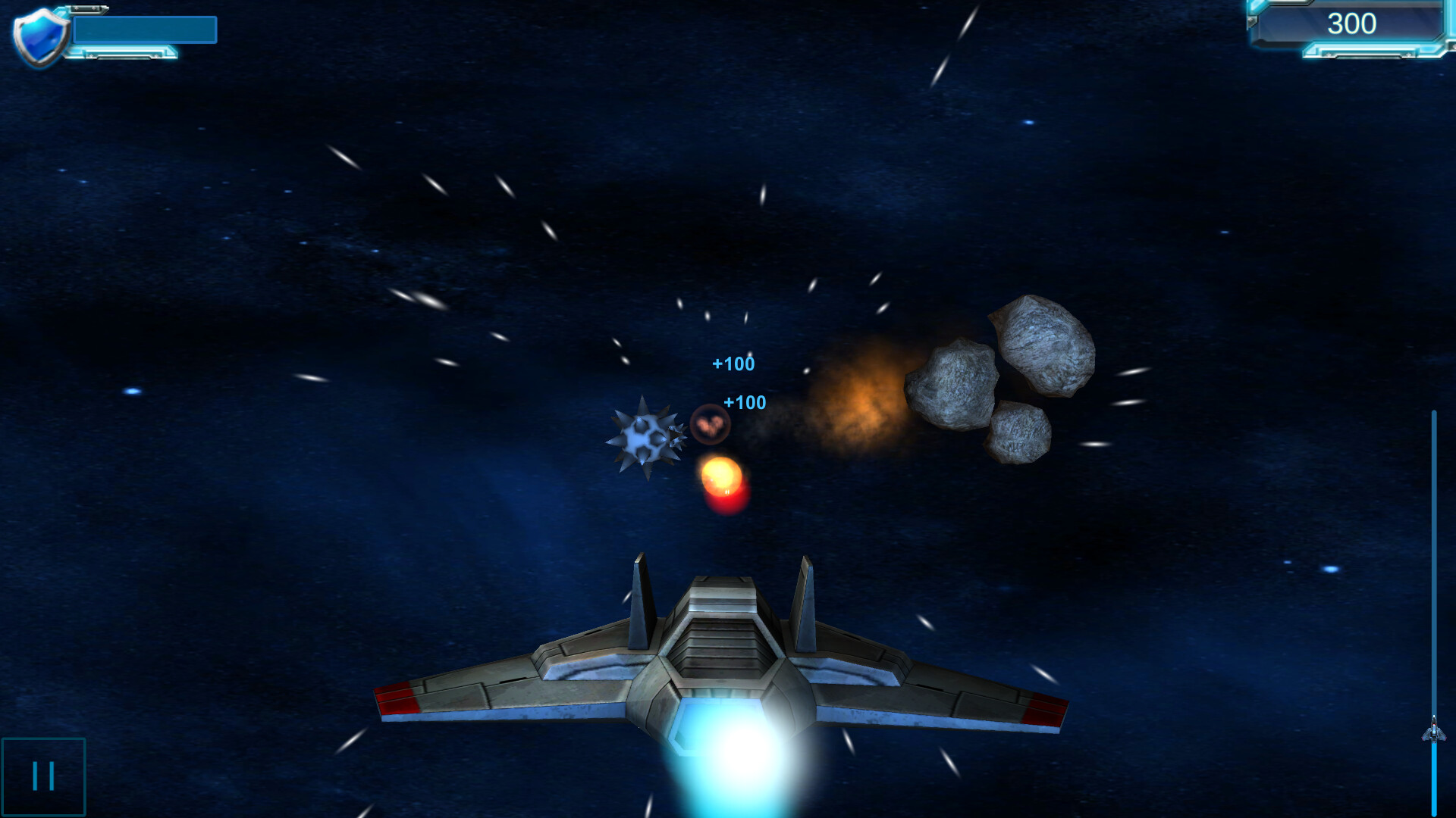 Asteroids Star Fields screenshot 3