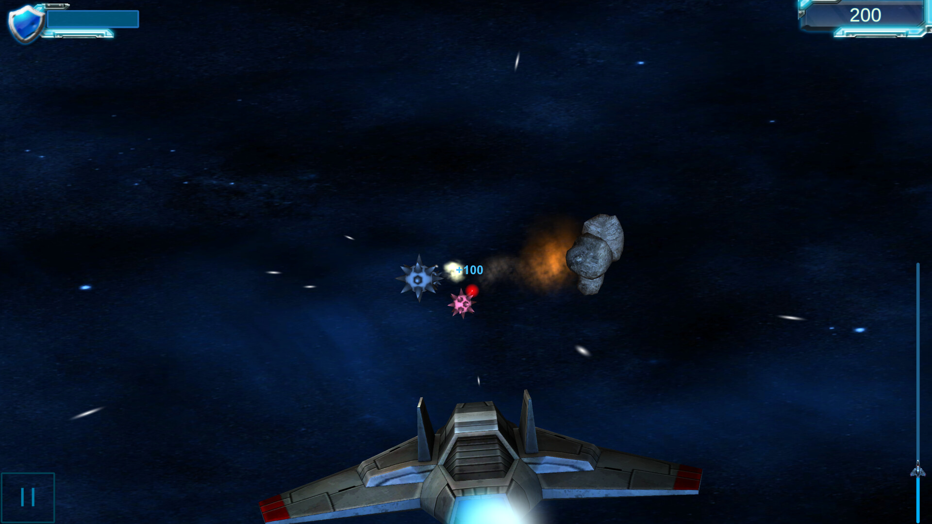Asteroids Star Fields screenshot 2