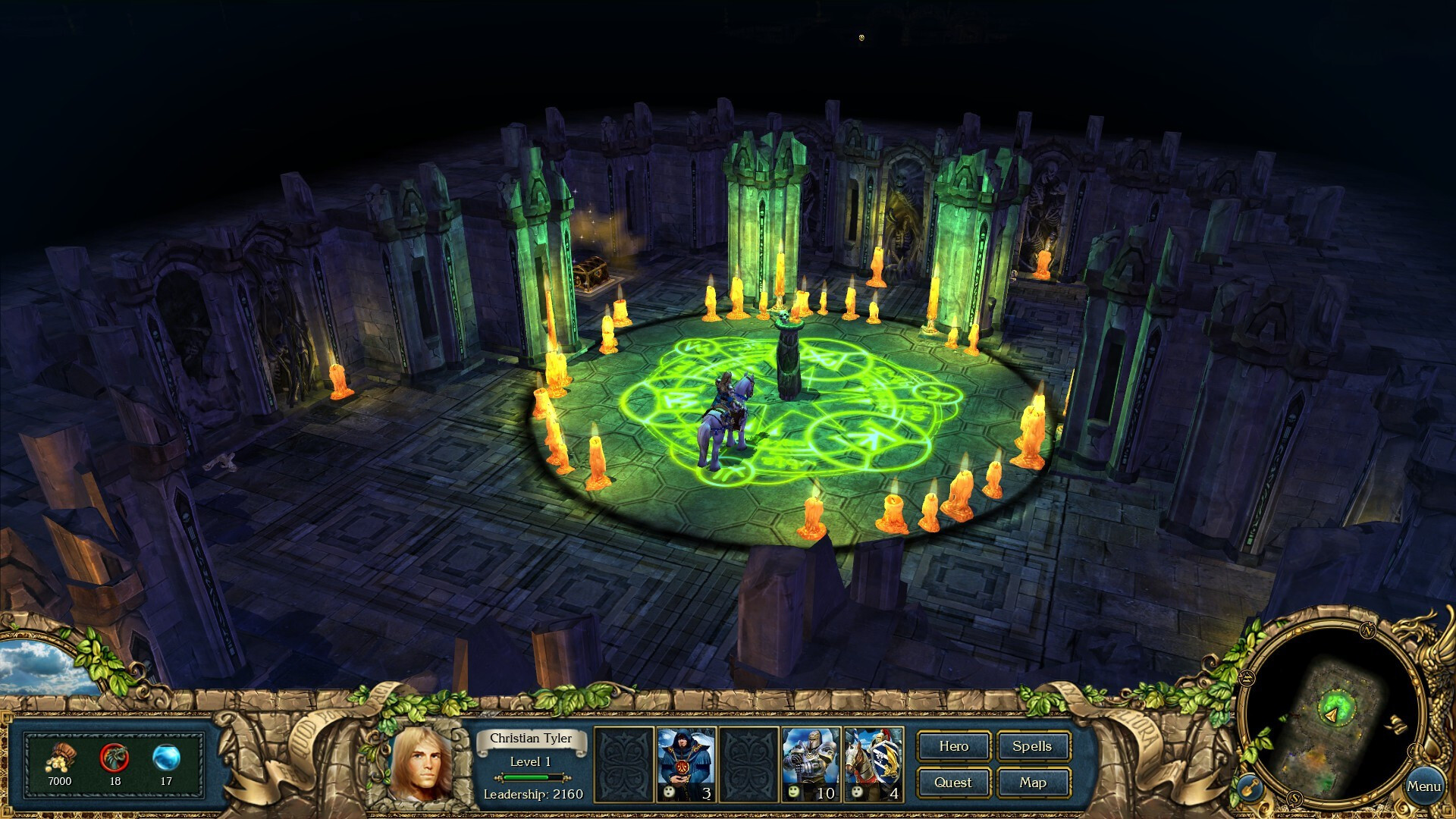 King's Bounty: The Legend screenshot 1