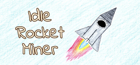 Idle Rocket Miner — Steam header