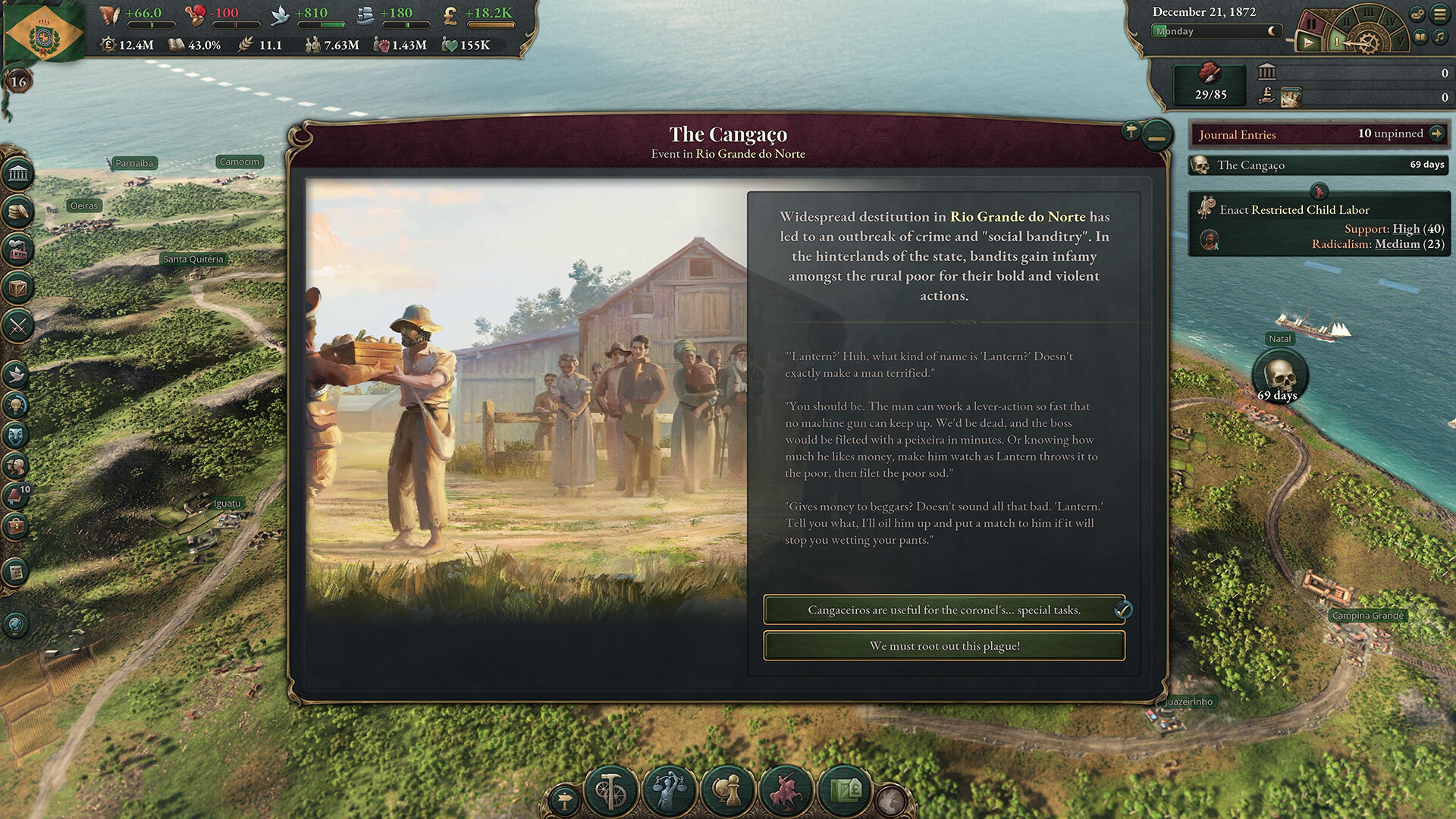 Victoria 3: Colossus of the South - Region Pack screenshot 2