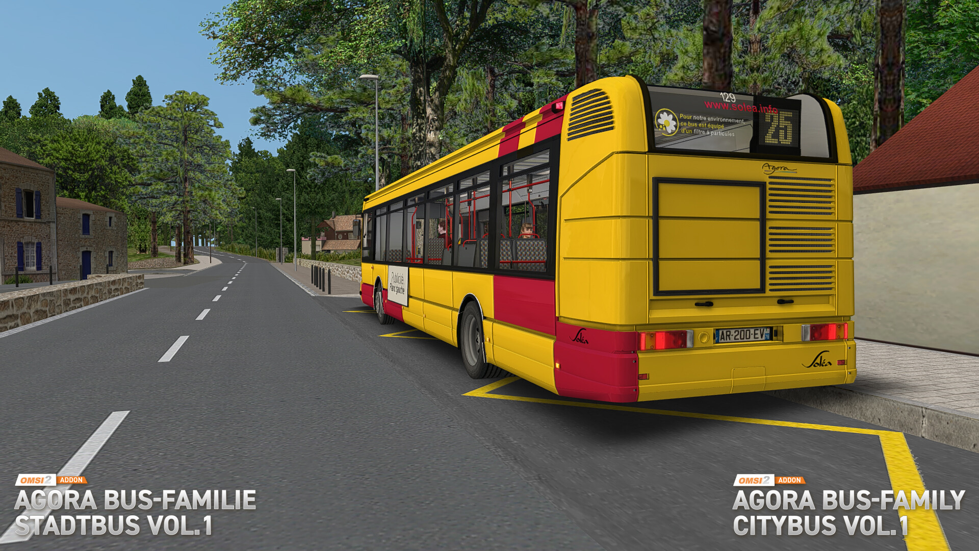 OMSI 2 Add-on Agora Bus-Familie Stadtbus Vol. 1 screenshot 14