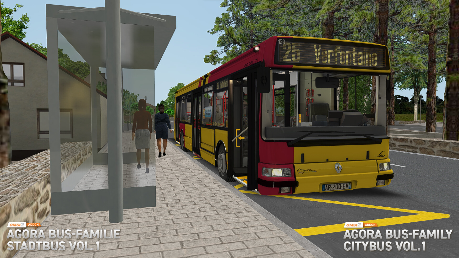 OMSI 2 Add-on Agora Bus-Familie Stadtbus Vol. 1 screenshot 23