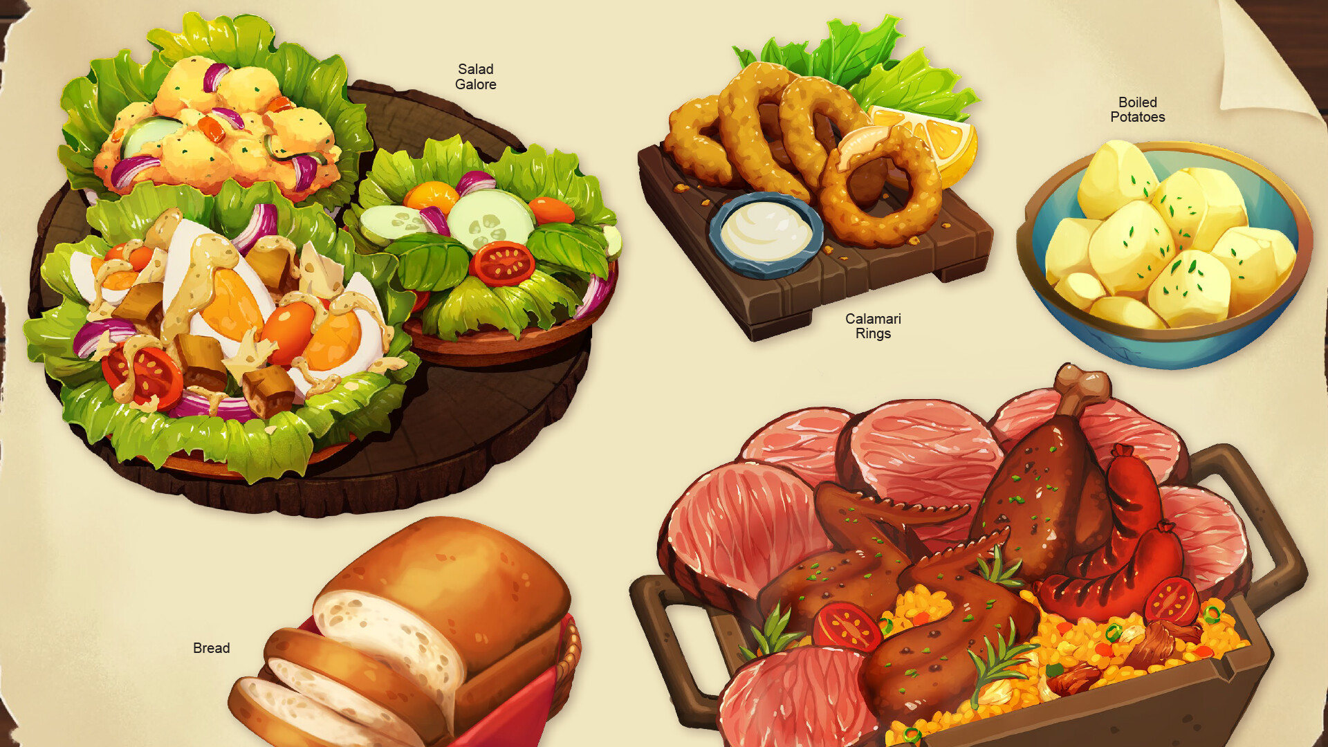 Cuisineer - Artbook screenshot 2