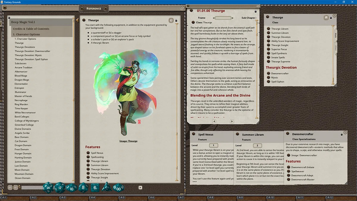 Fantasy Grounds - Deep Magic Volume 1 screenshot 8