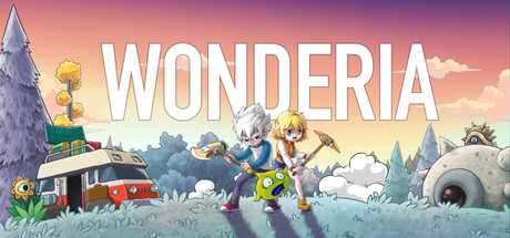 Wonderia - Key art Steam header