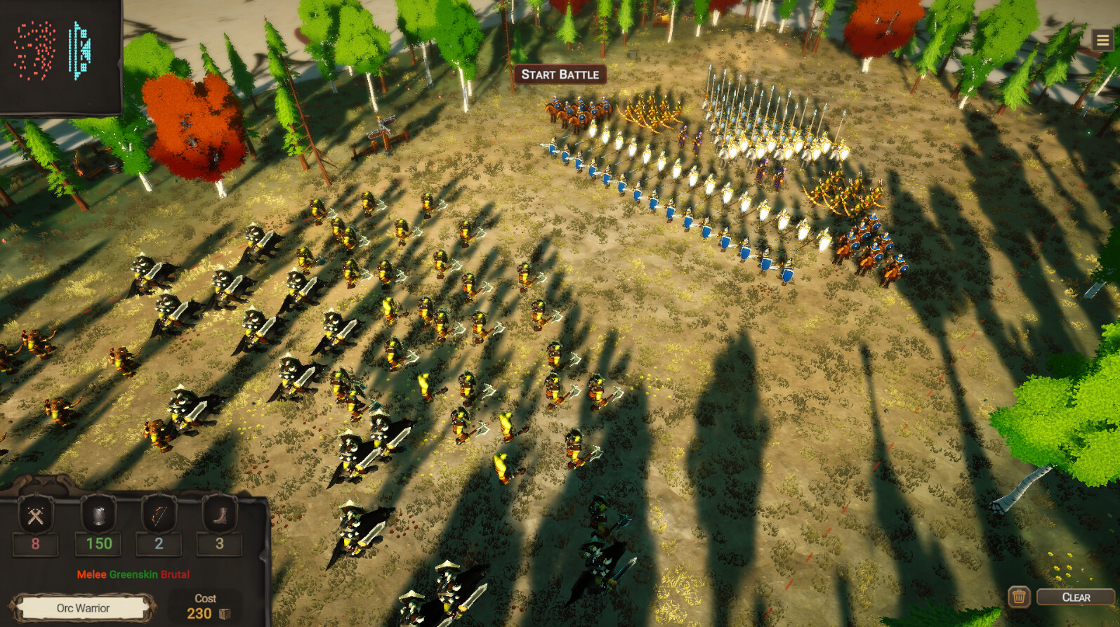 Warlords Battle Simulator screenshot 4
