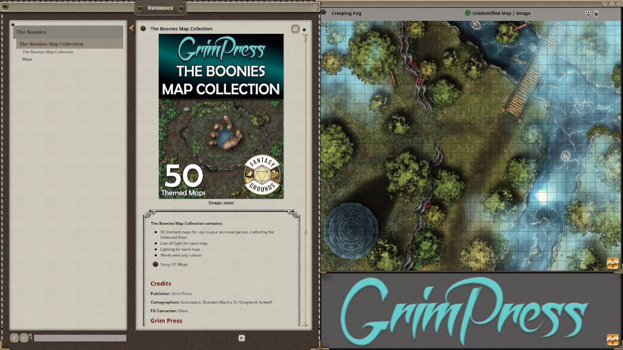 Fantasy Grounds - Map Collection - The Boonies screenshot 3