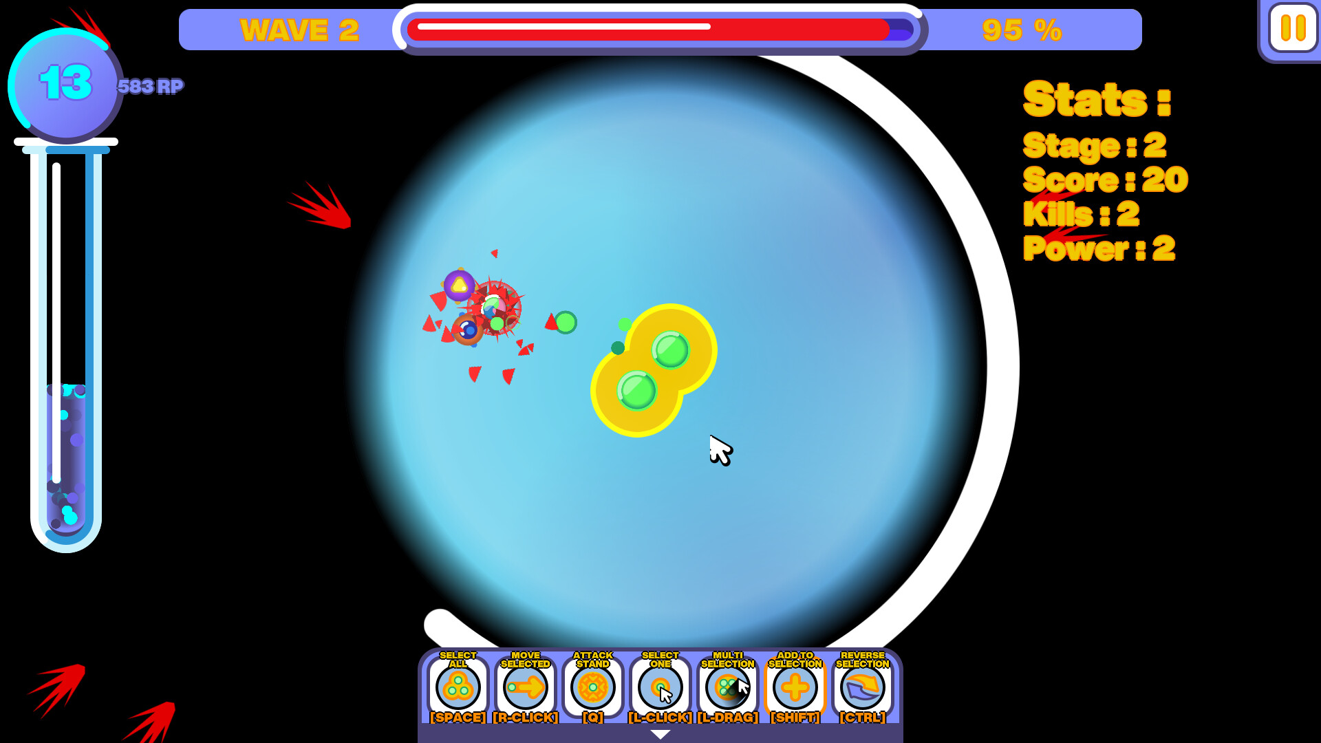 Slimedrop Laboratory screenshot 1
