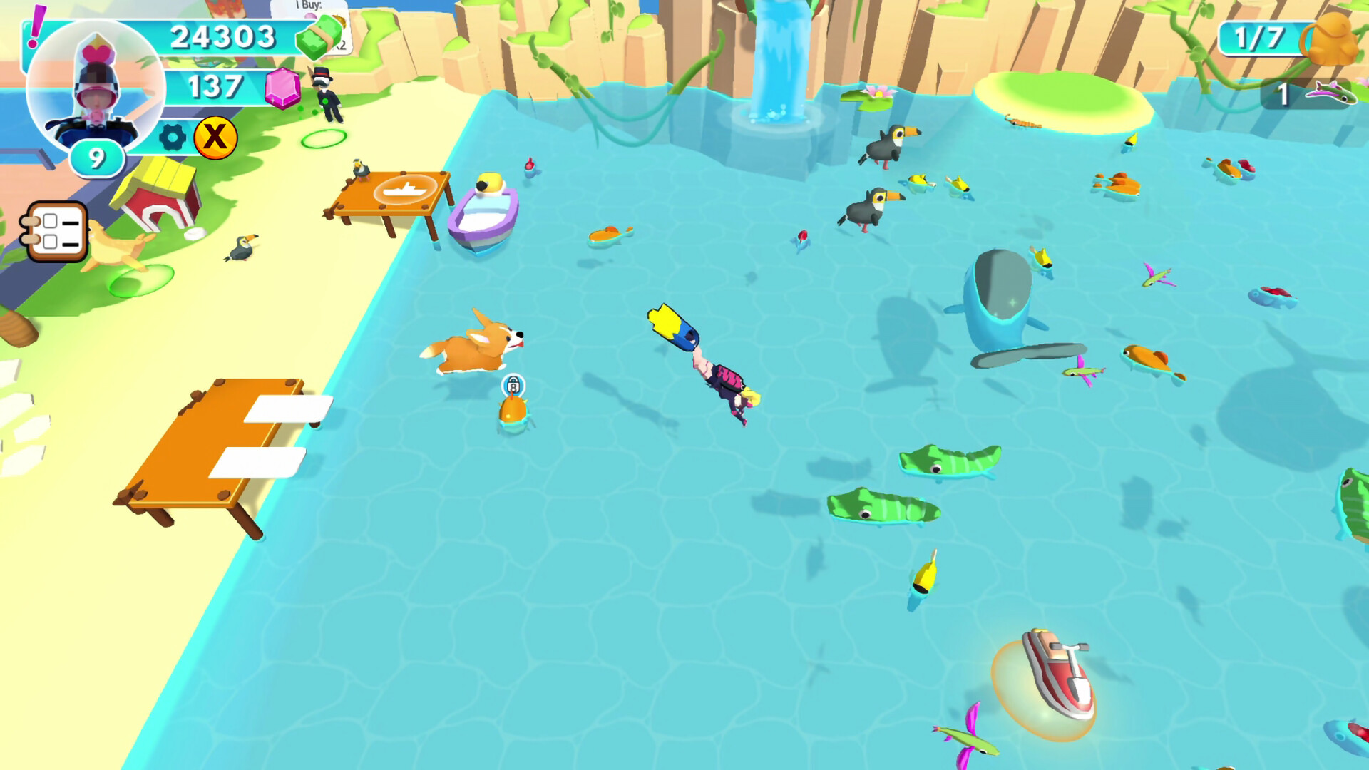 Aquarium Land: Puppy screenshot 2