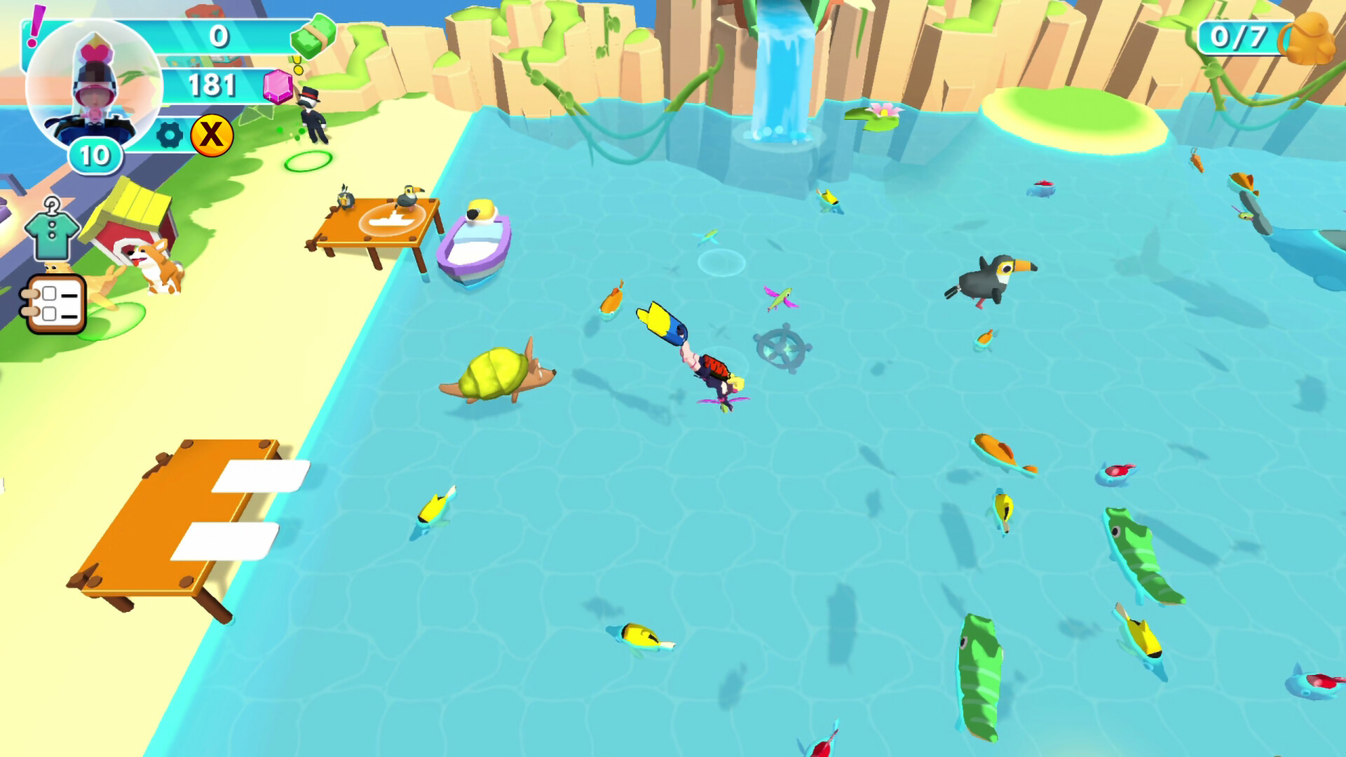Aquarium Land: Armadillo screenshot 2