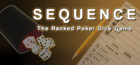Sequence, The Ranked Poker Dice Game: header artwork