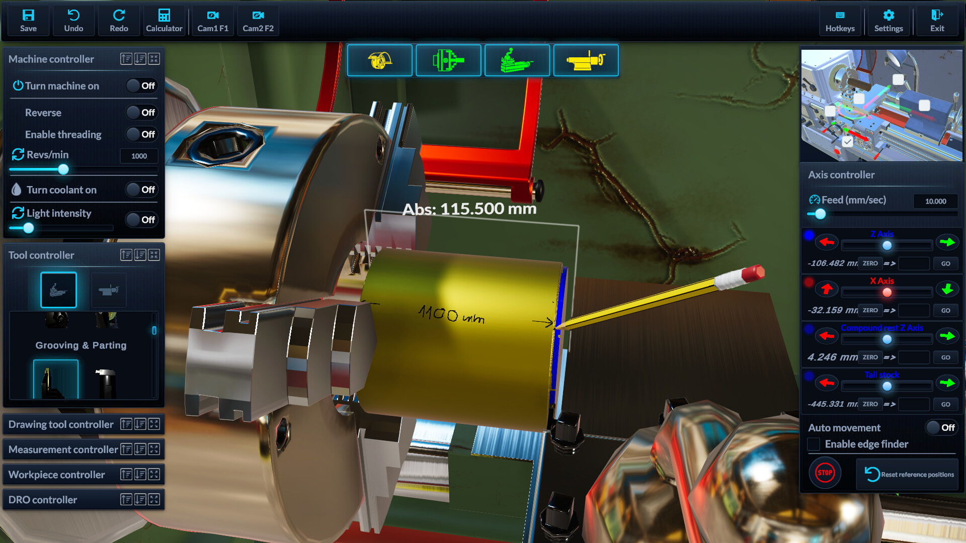 Lathe Machine screenshot 1