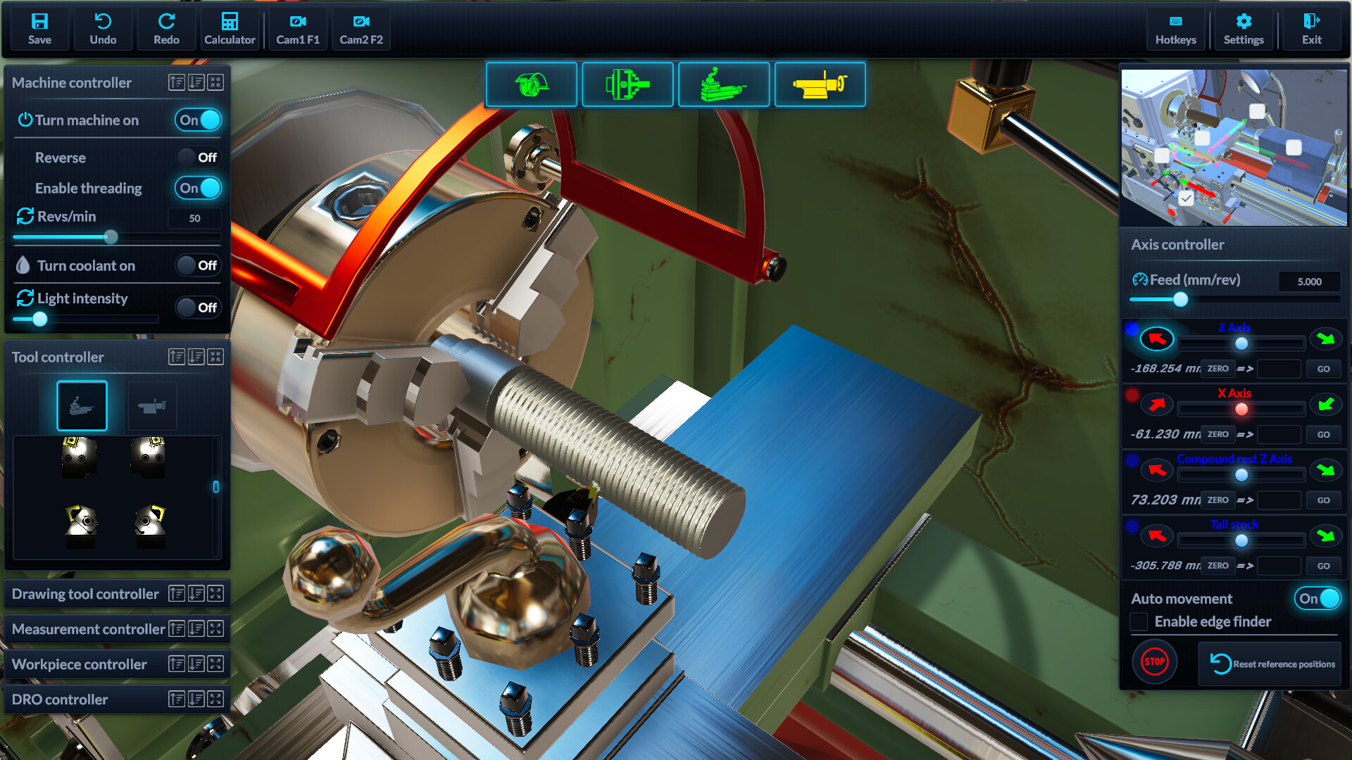Lathe Machine screenshot 2