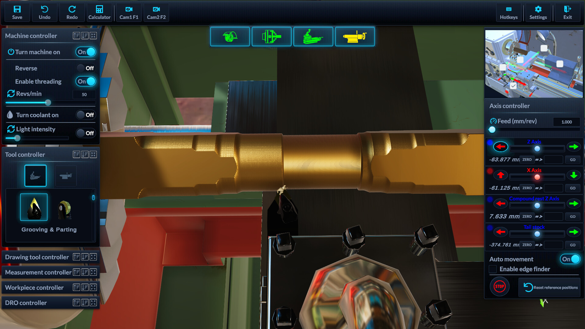 Lathe Machine screenshot 3