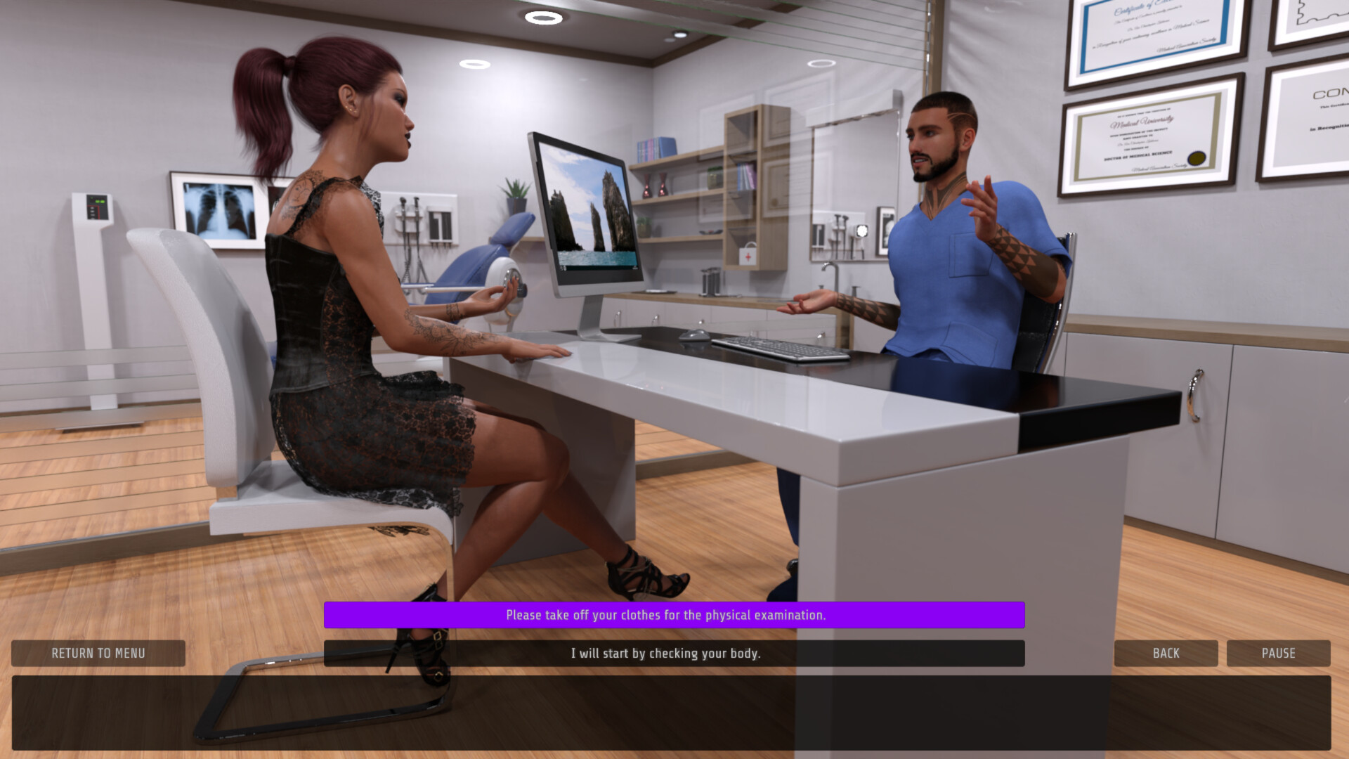 Sex Play - Naughty Doctor screenshot 1