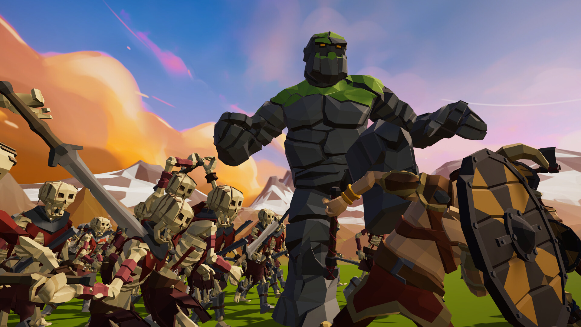 Polygon Fantasy Battle Simulator screenshot 6