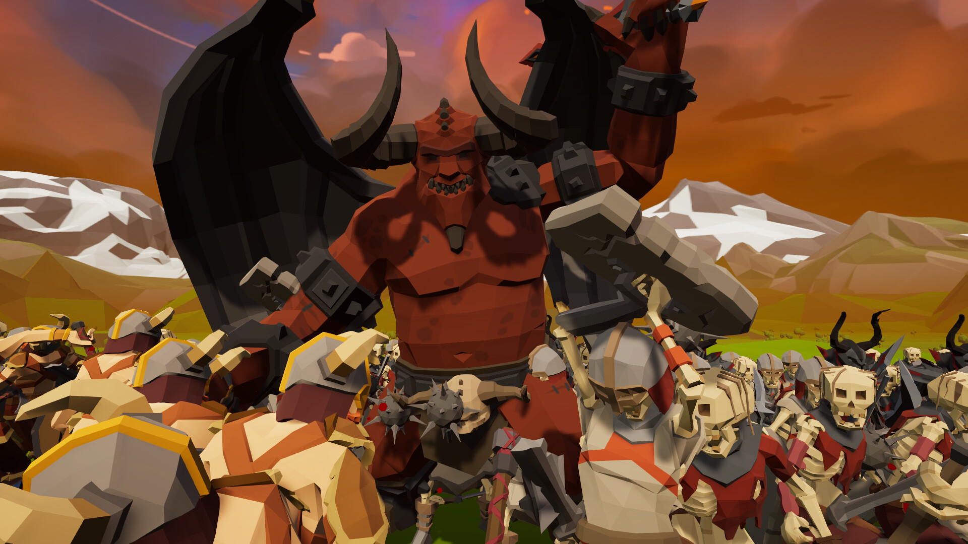 Polygon Fantasy Battle Simulator screenshot 8