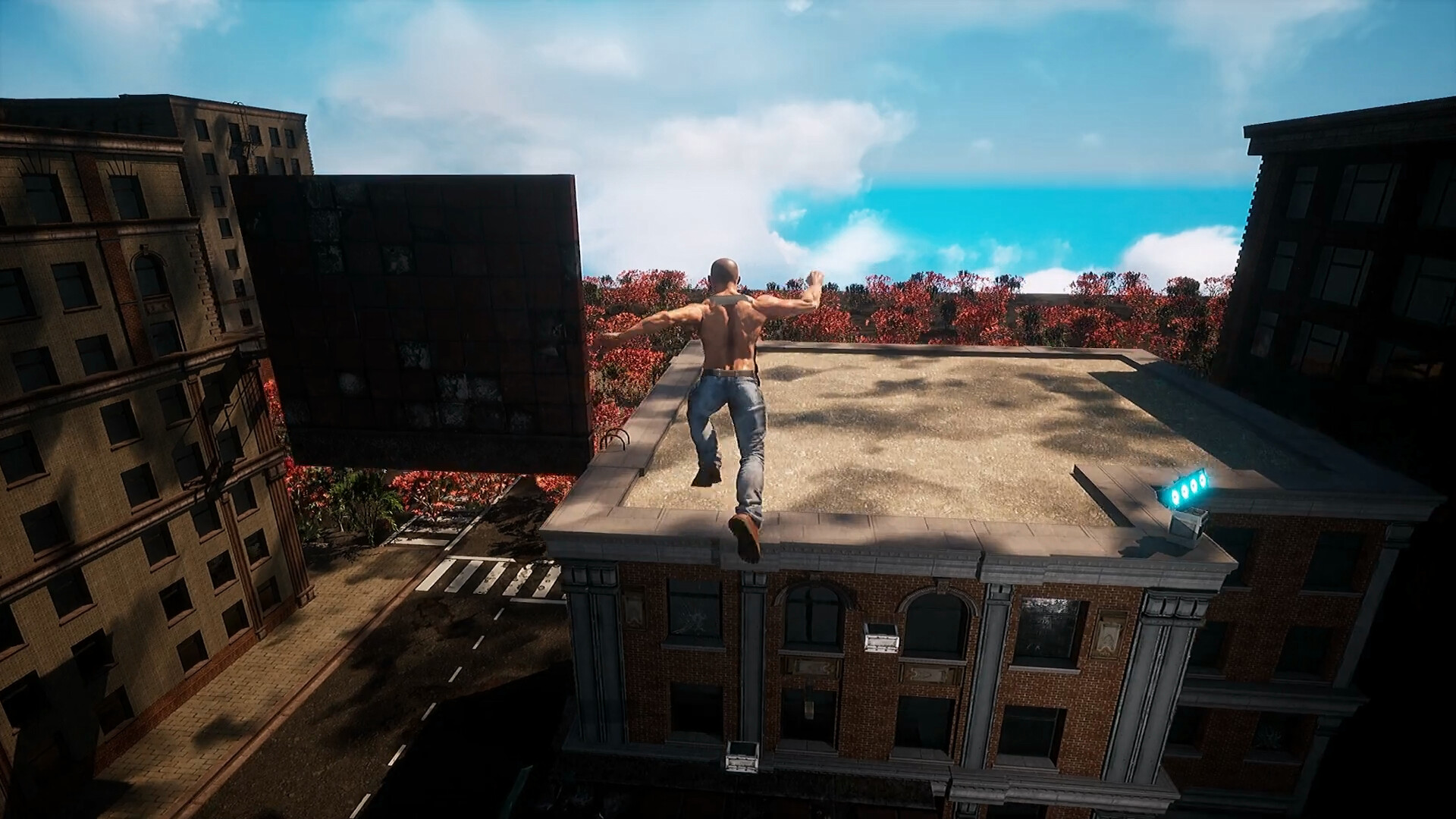 猛男跑酷（Strong man parkour） screenshot 4