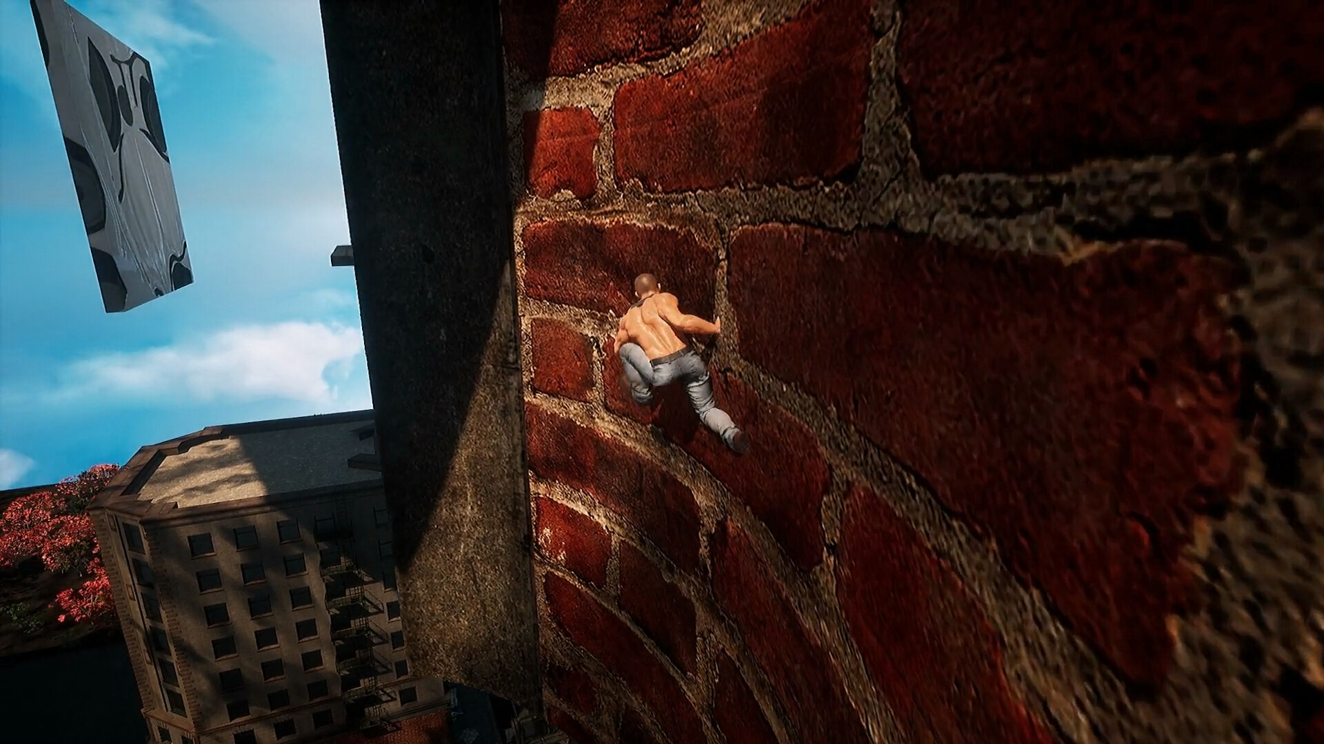 猛男跑酷（Strong man parkour） screenshot 3