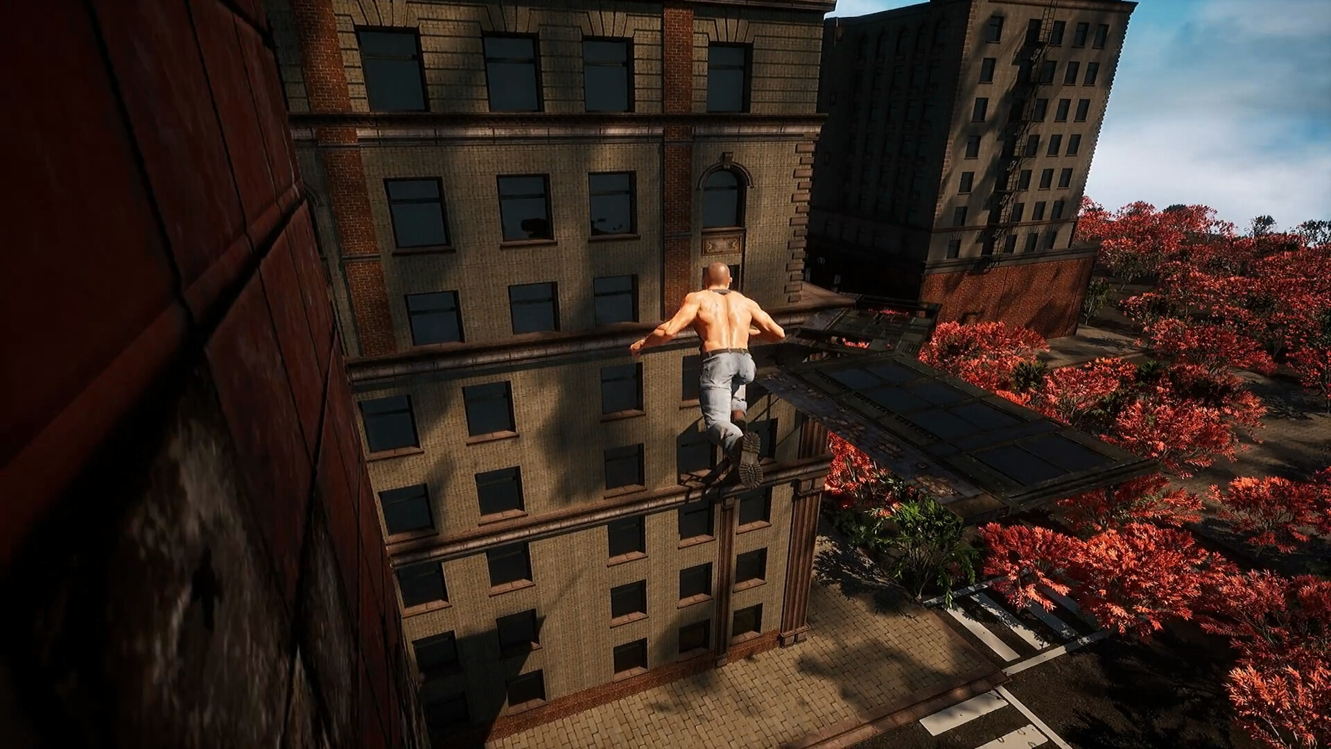 猛男跑酷（Strong man parkour） screenshot 8