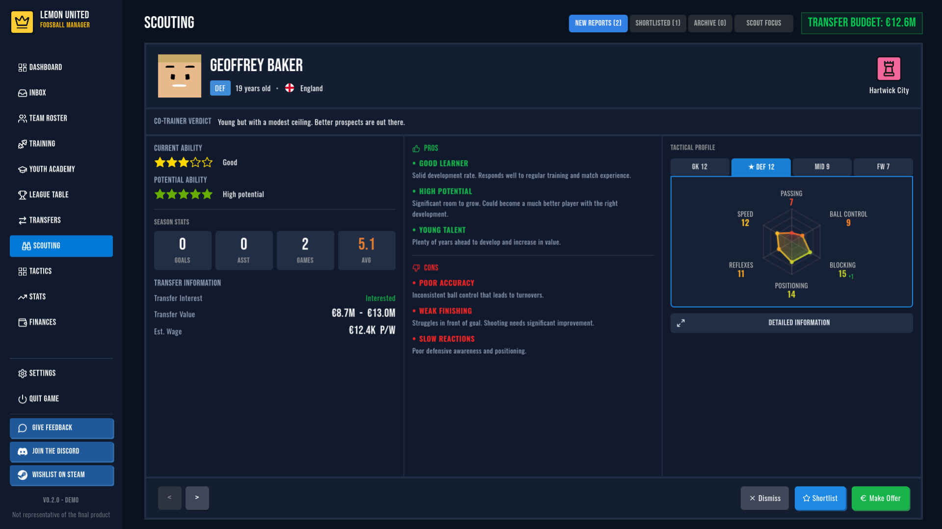 Foosball Manager screenshot 7