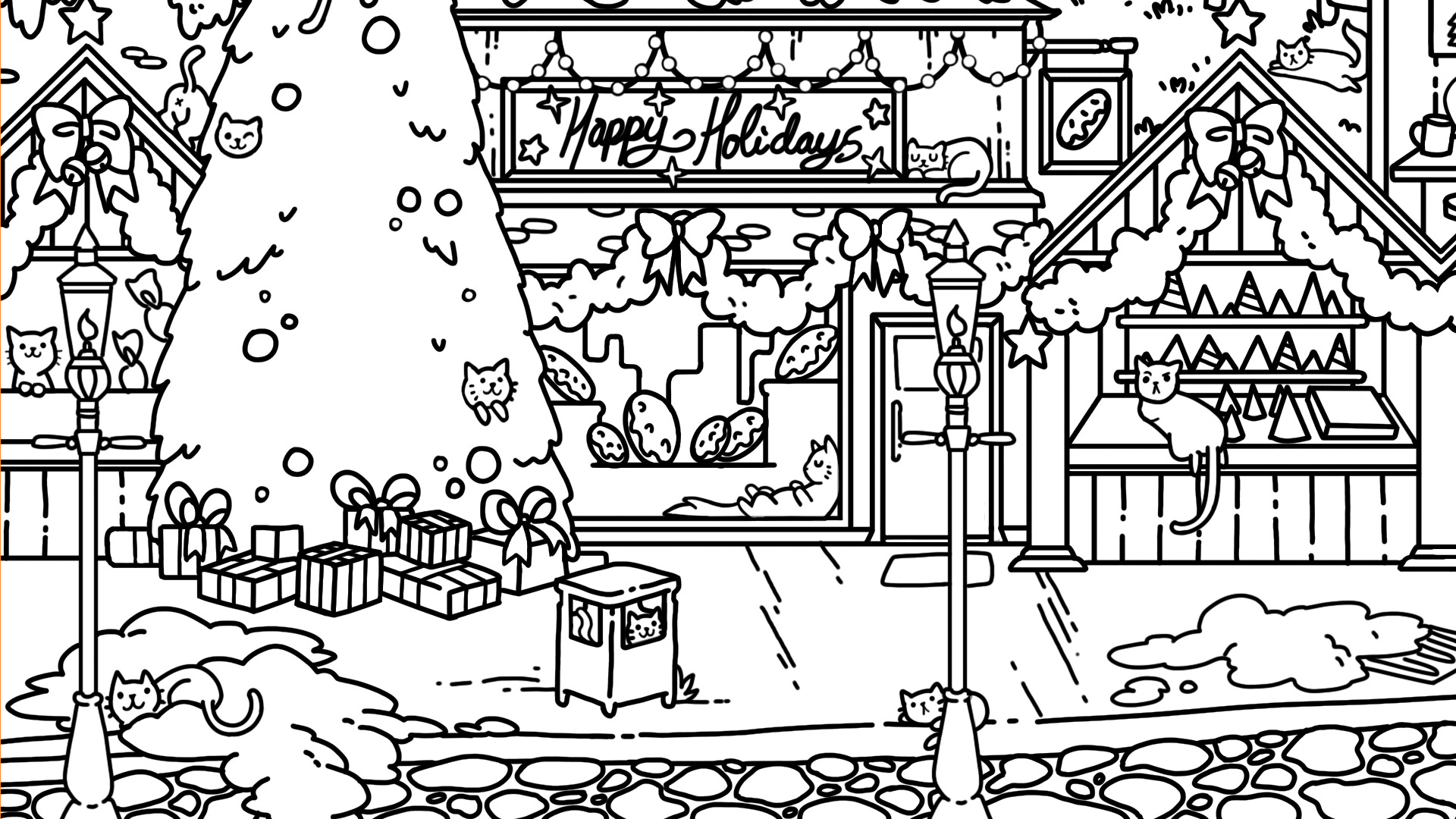 Travellin Cats in Jingle Jam screenshot 2