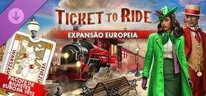 Ticket to Ride®: Expansão Europeia + Pacote de Bilhetes Europa 1912