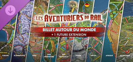 Les Aventuriers du Rail®: Billet autour du monde
