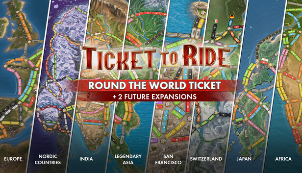 Ticket to Ride®: Round the World Ticket