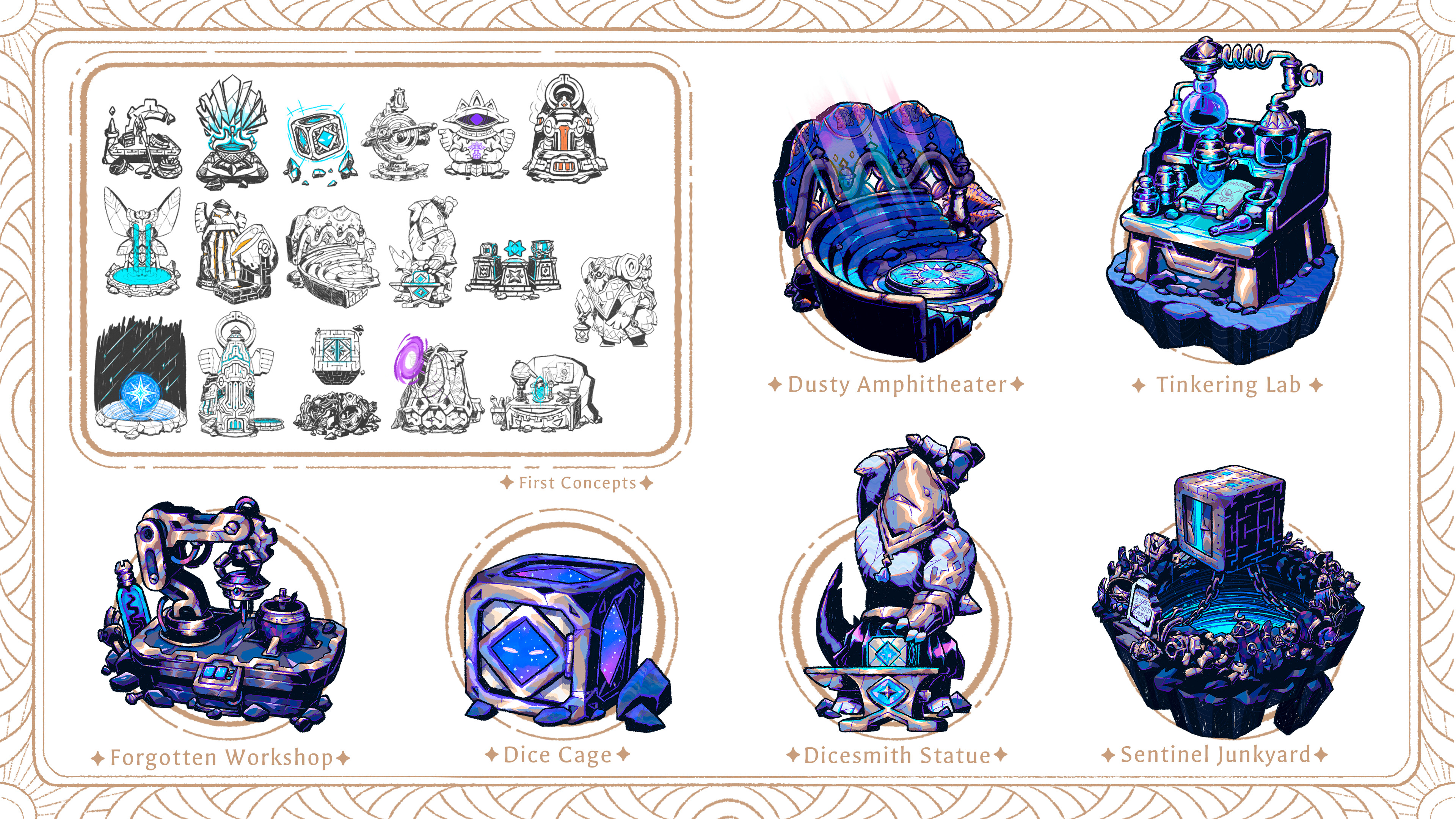 Astrea: Six-Sided Oracles - Art Book screenshot 3