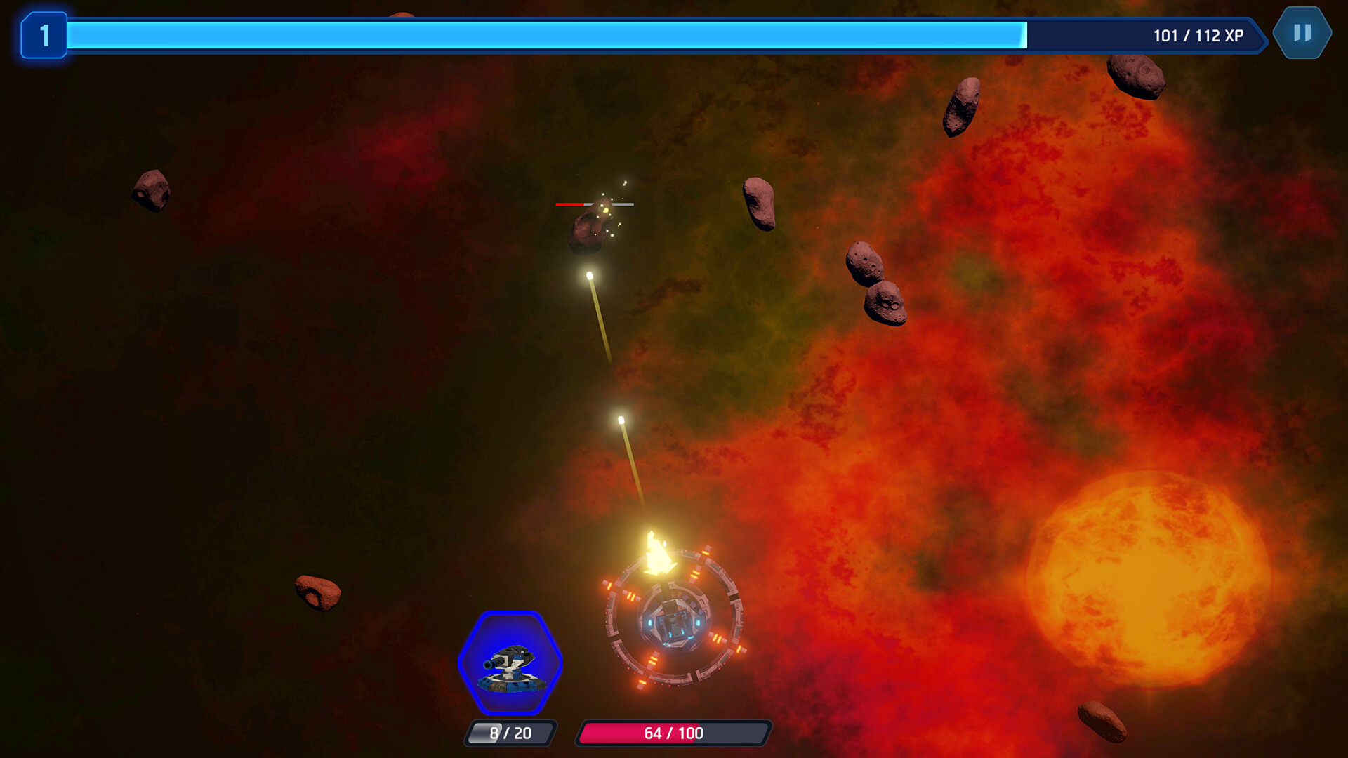 Asteroid Sentinel screenshot 1
