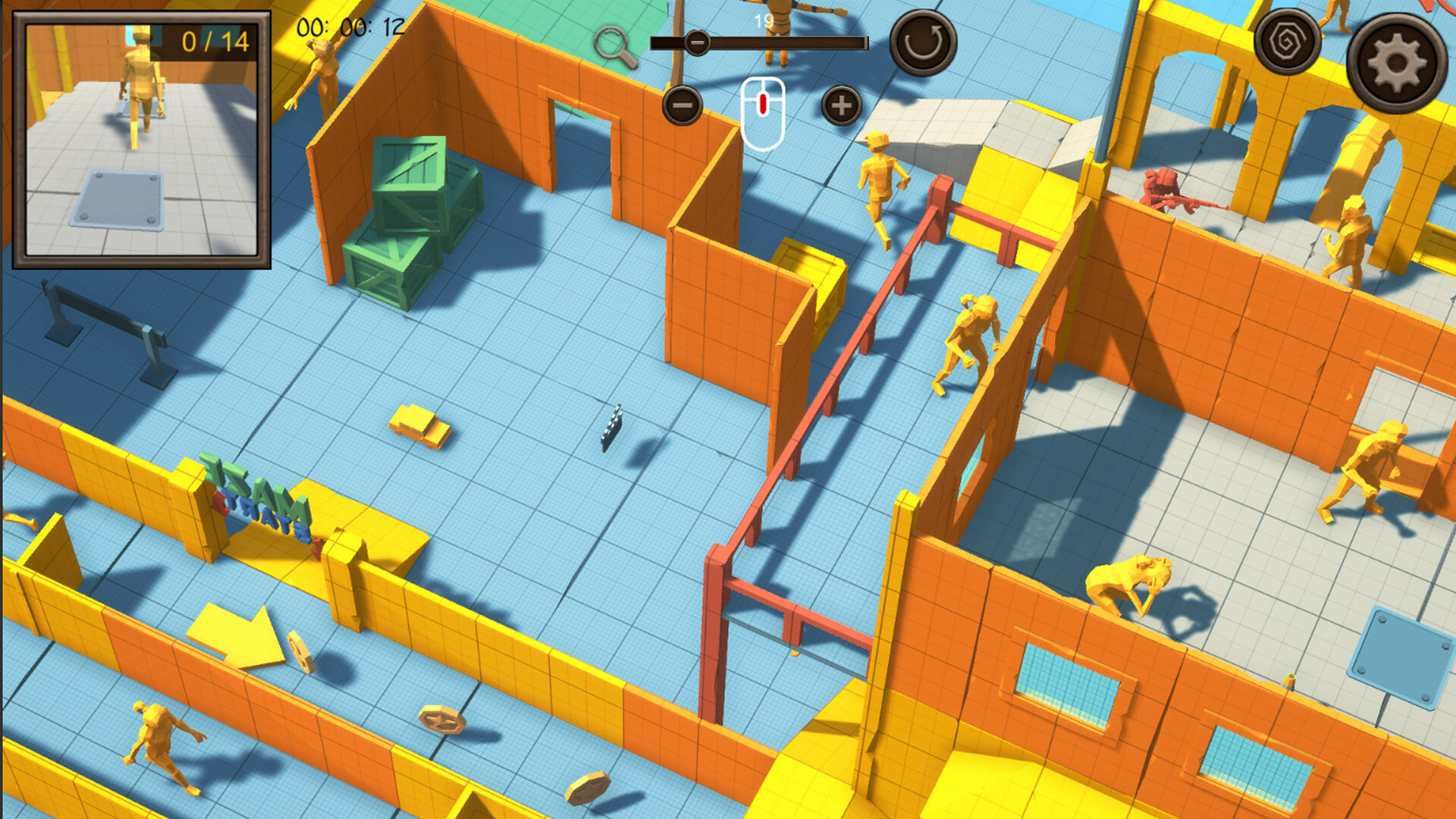 Hidden Prototype Top-Down 3D screenshot 2