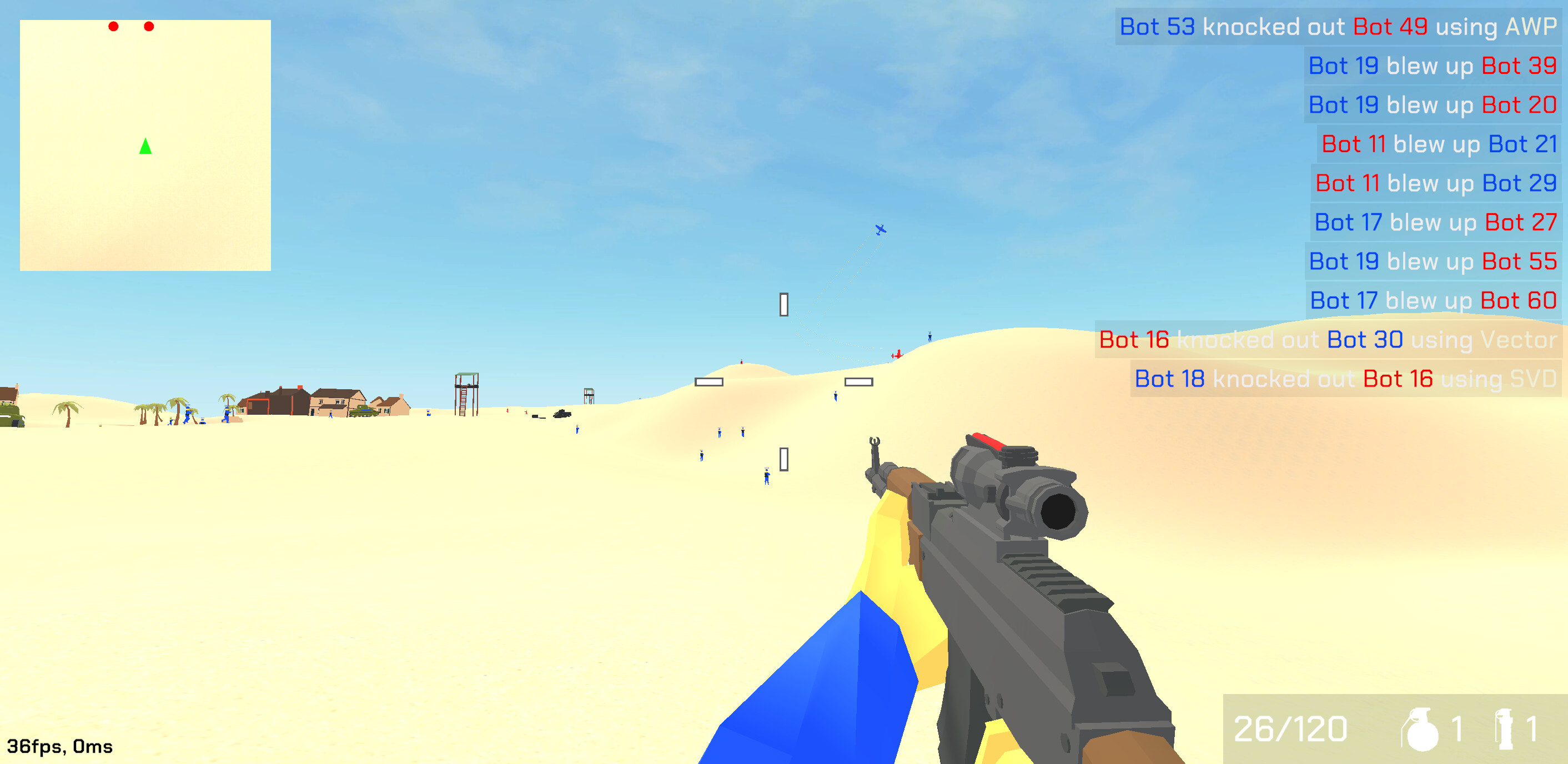 Retro Combat screenshot 4