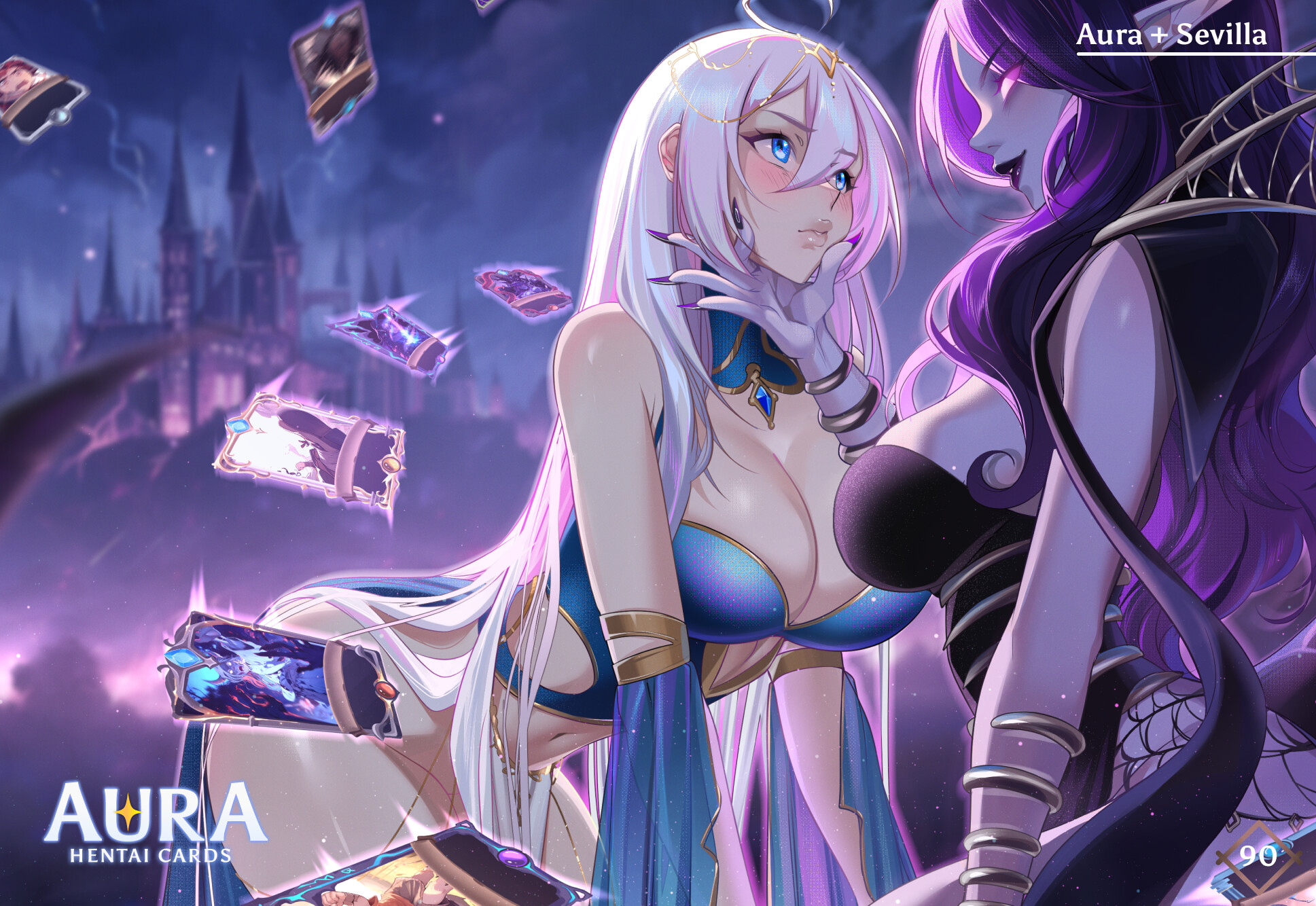 AURA: Hentai Cards - Digital Artbook screenshot 8