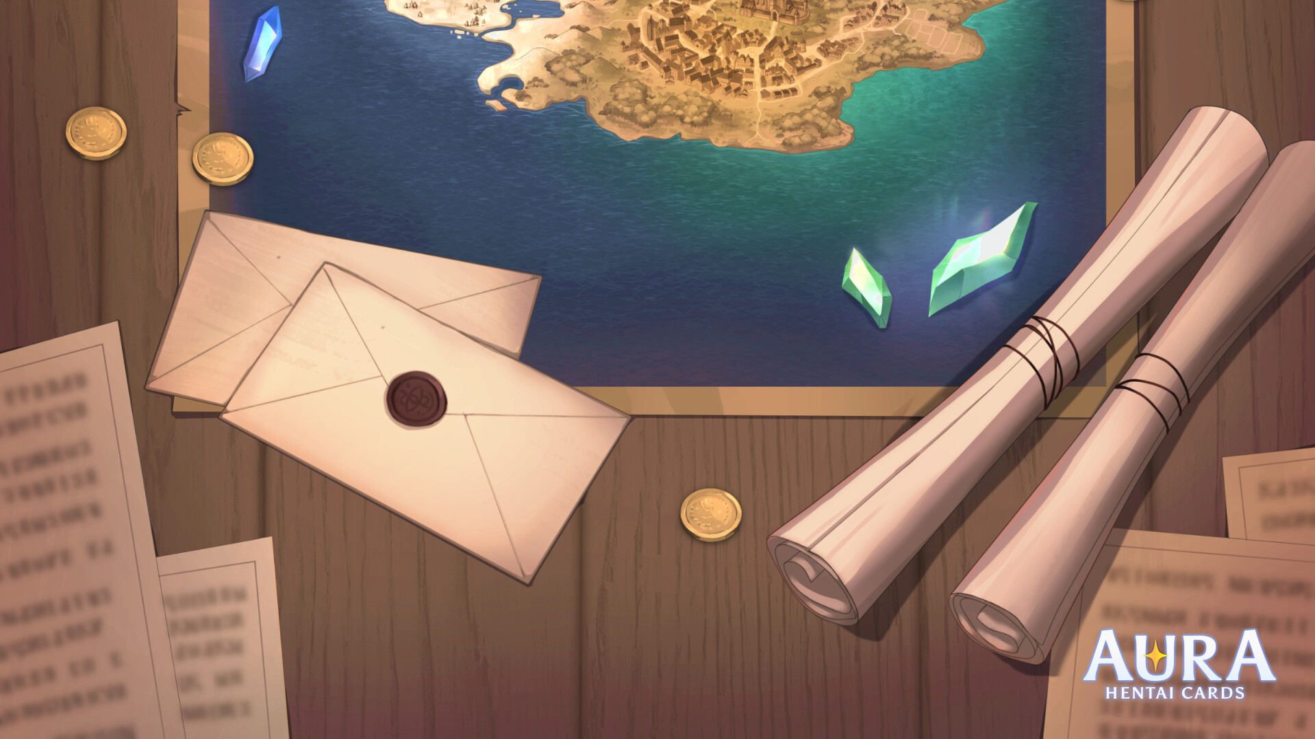 AURA: Hentai Cards - Wallpapers Pack screenshot 1