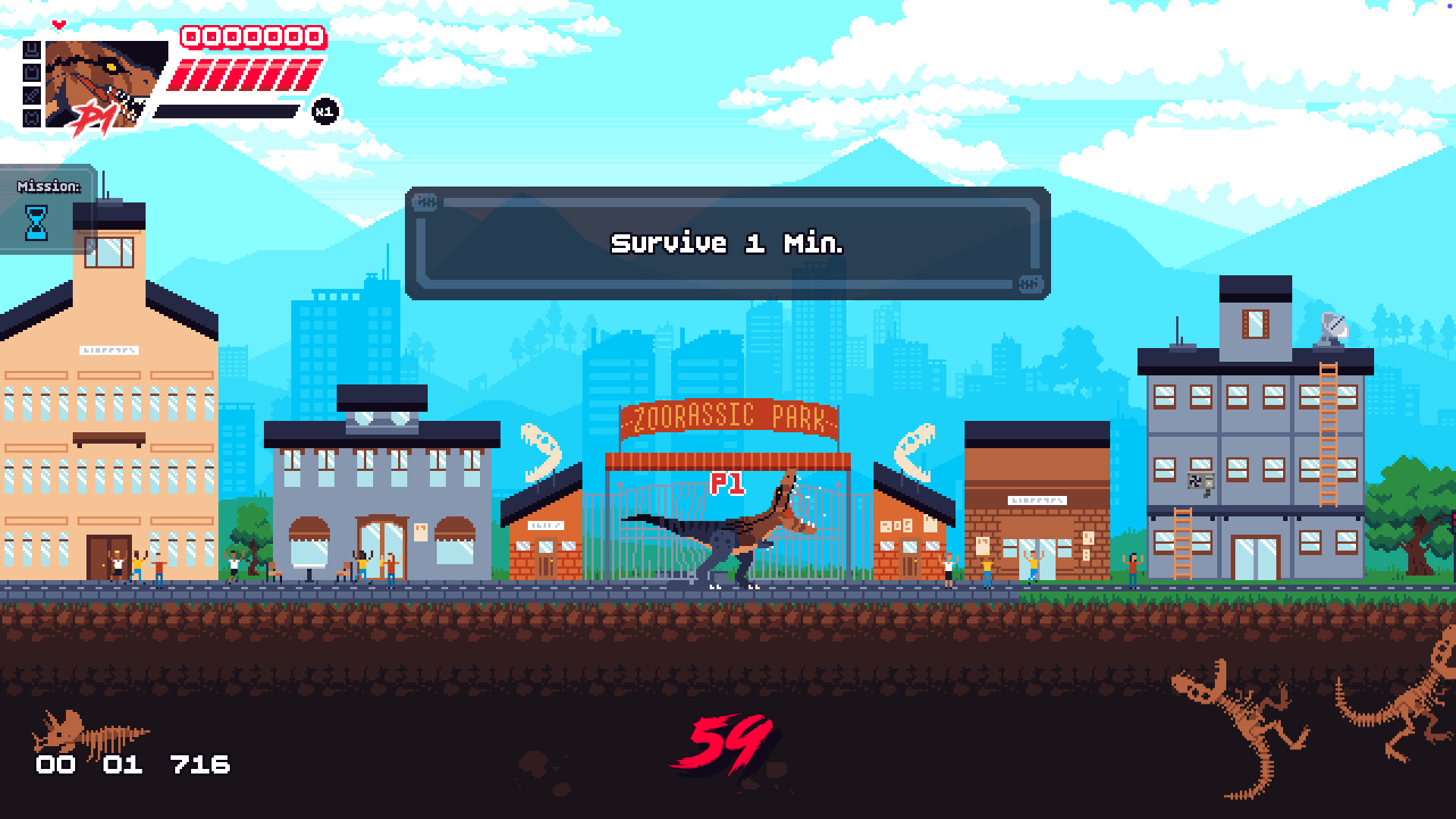 Dino Mayhem screenshot 1