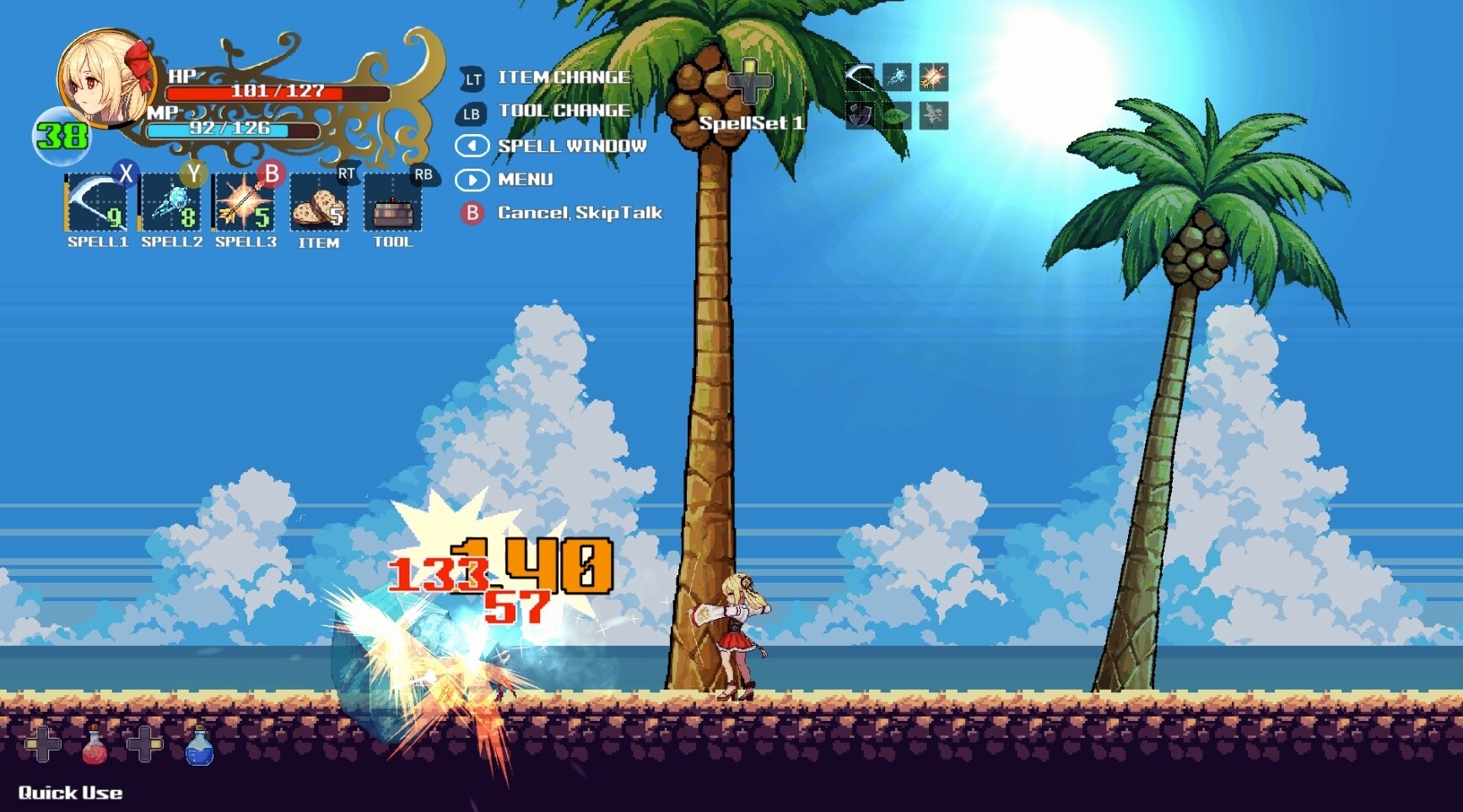 Witchroid Vania: A Magical Girl’s Fantastical Adventures screenshot 2