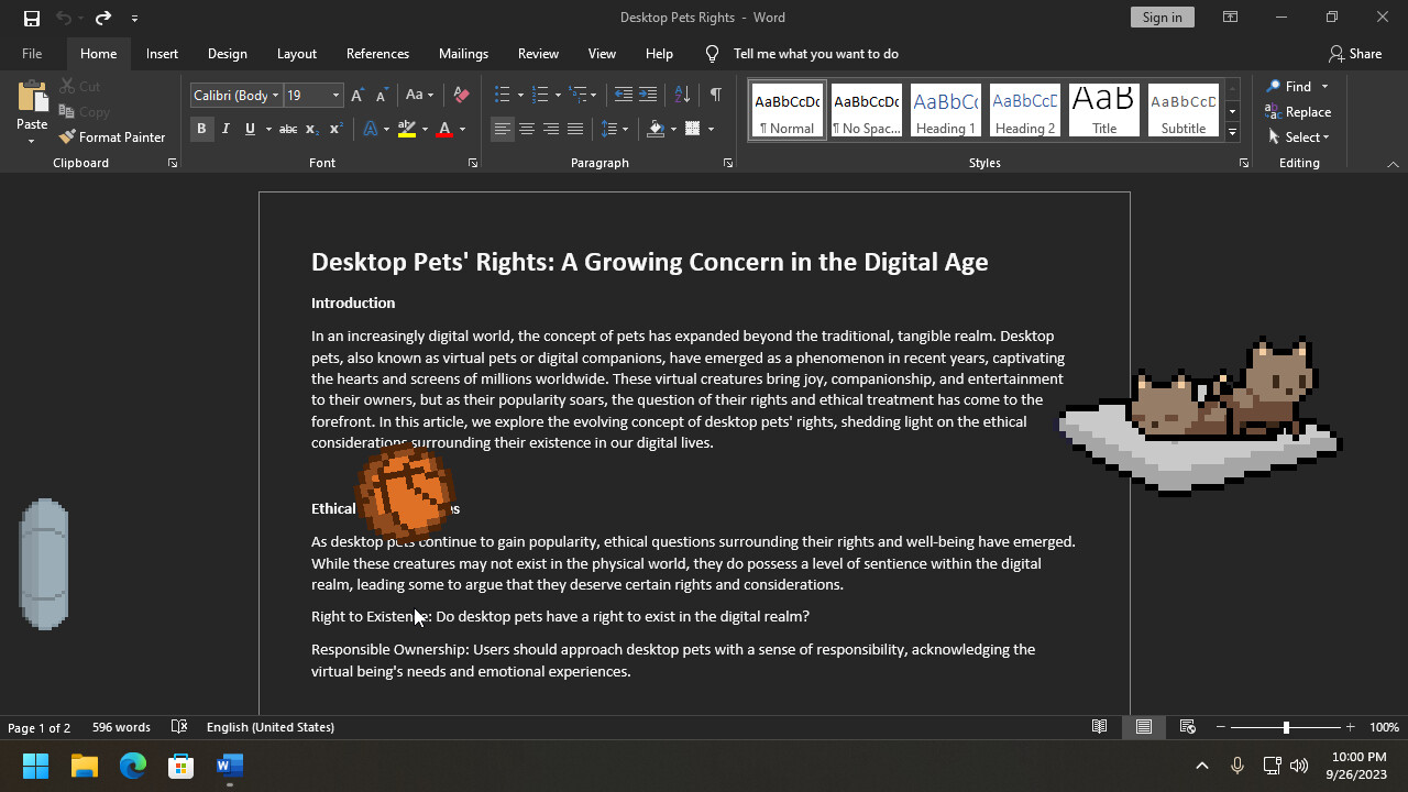 Desktop Pet Project screenshot 6
